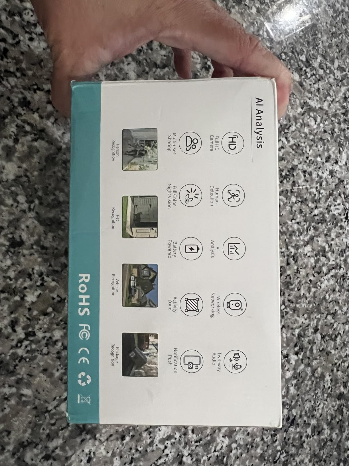 2K Security Camera Wireless Outdoor,Solar Powered WiFi Cameras for Home Security with Motion Detection,Color Night Vision(Spotlight),Instant Alert,2-Way Audio,Siren&SD/Cloud Storage,IP65,2.4GHz,2 Pack customer photo 2