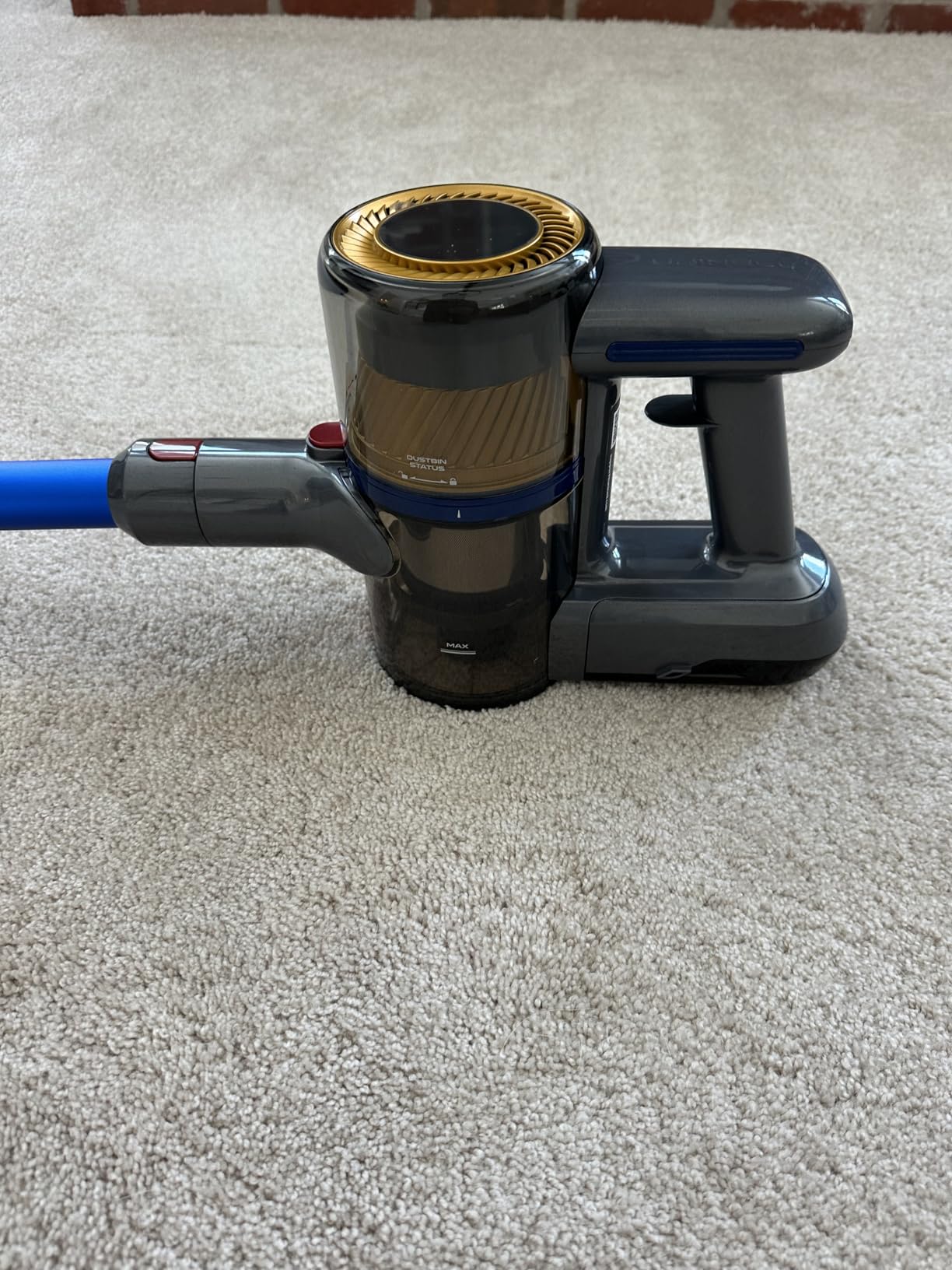 UNINELL HOME Cordless Vacuum Cleaner, 45,000Pa/450W Stick Vacuum Cleaners for Home, 60 Mins Runtime, Self-Standing, Detachable Battery, Anti-Tangle Brush, Lightweight Wireless Vacuum for Pet Hair customer photo 1