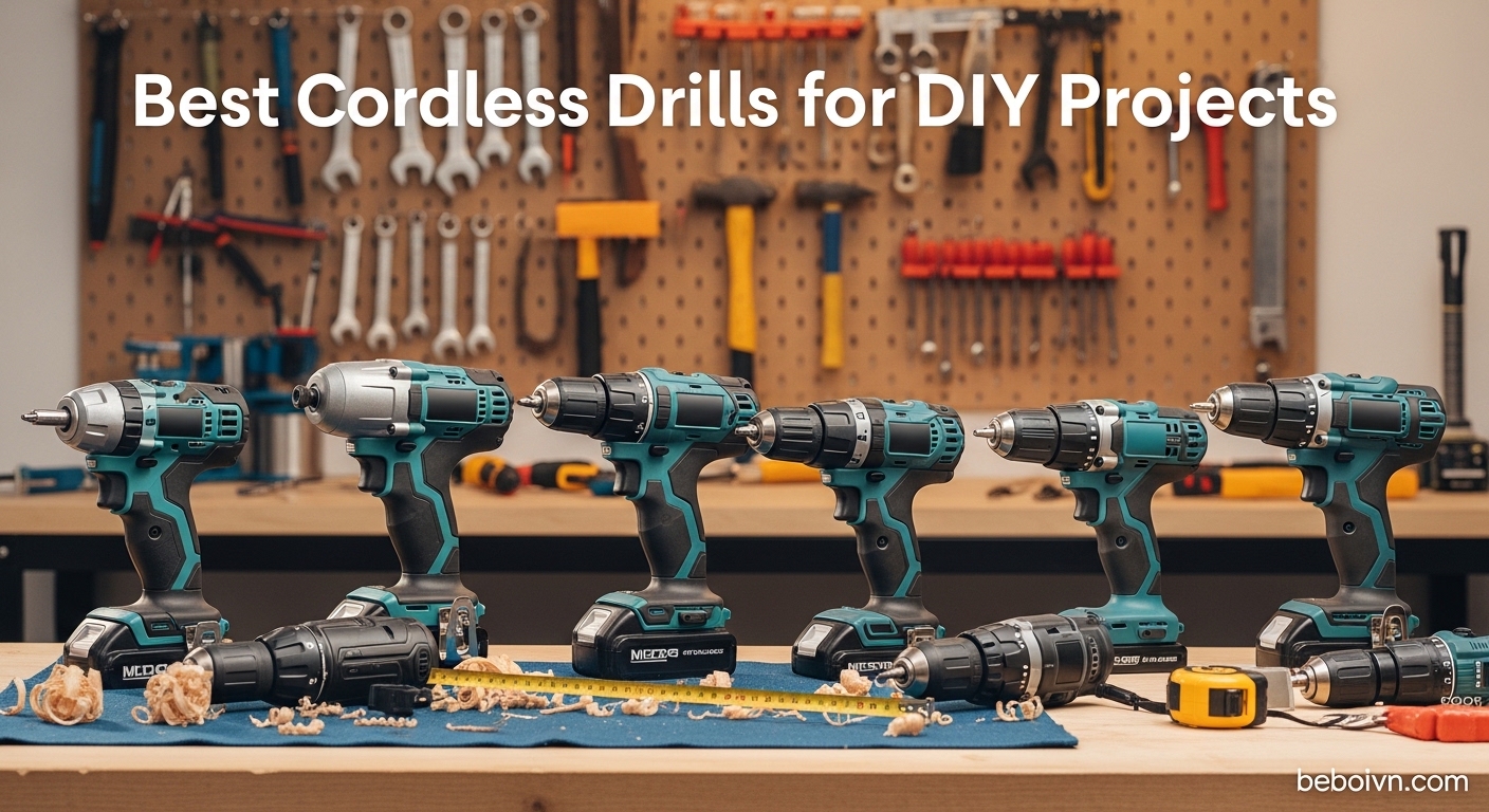 Best Cordless Drills for DIY Projects