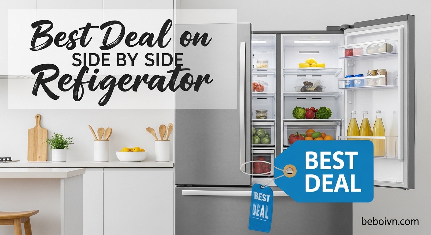 Best Deal on Side by Side Refrigerator