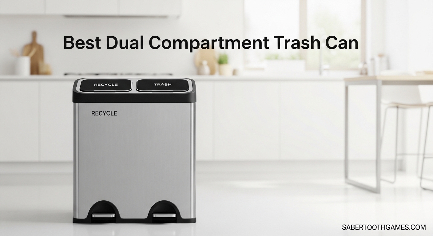 Best Dual Compartment Trash Can