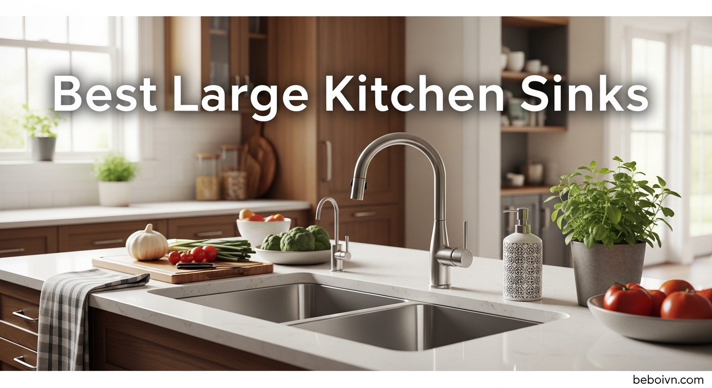 Best Large Kitchen Sinks