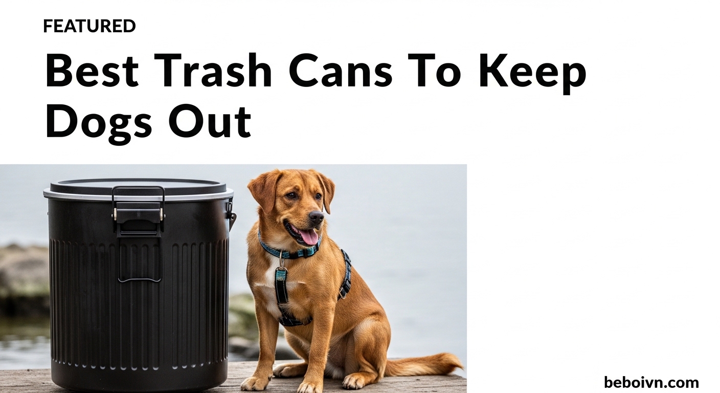Best Trash Cans To Keep Dogs Out