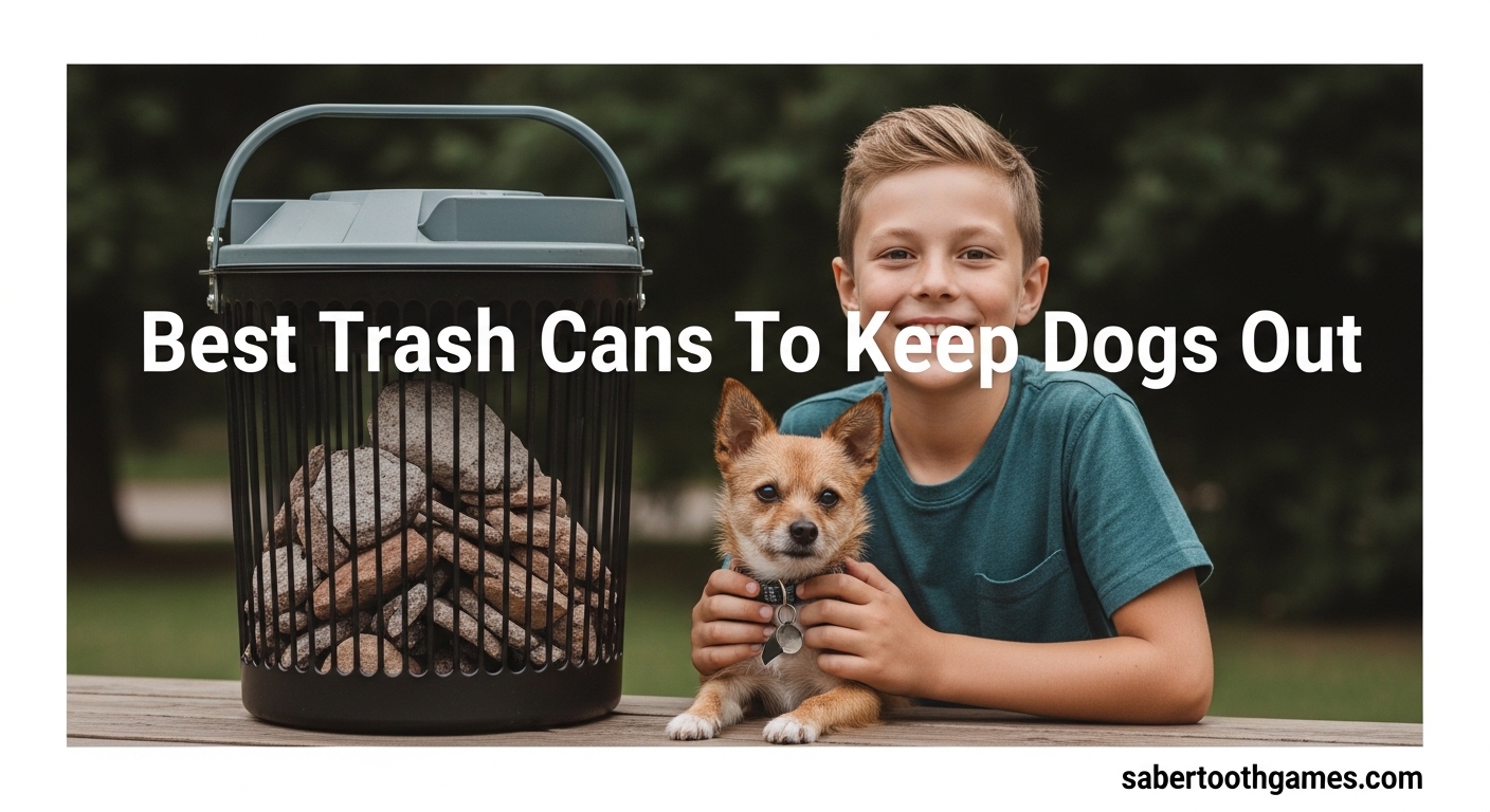 Best Trash Cans To Keep Dogs Out
