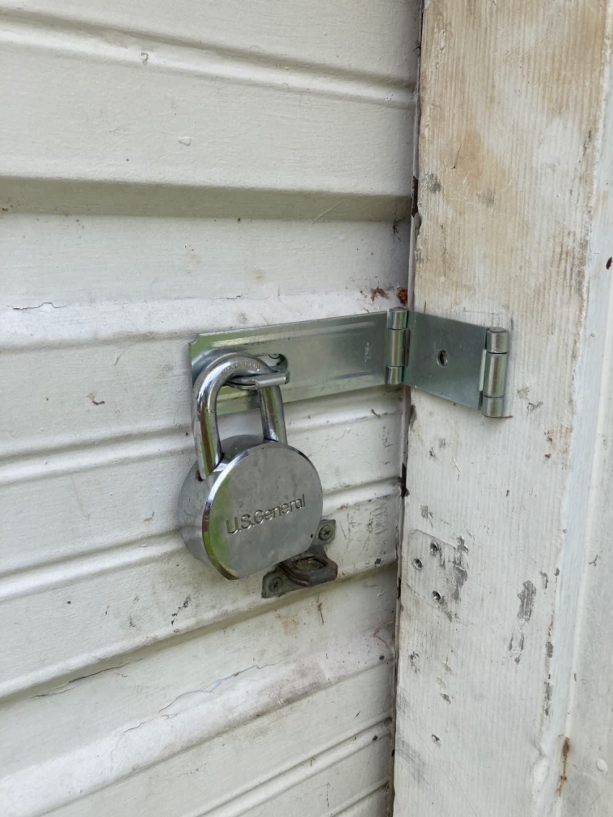 National Hardware N103-291 V34 Double Hinge Safety Hasp in Zinc plated, 4-1/2