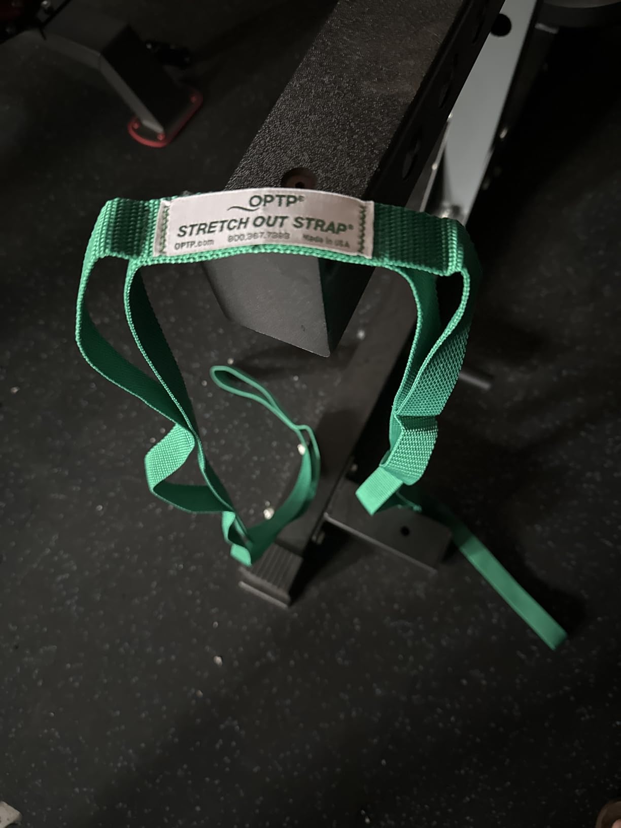 OPTP The Original Stretch Out Strap with Exercise Book, for Flexibility and Mobility Exercises. Stretch Out Straps for Physical Therapy, Yoga Stretching Strap and Knee Therapy Strap. Made in the USA customer photo 2