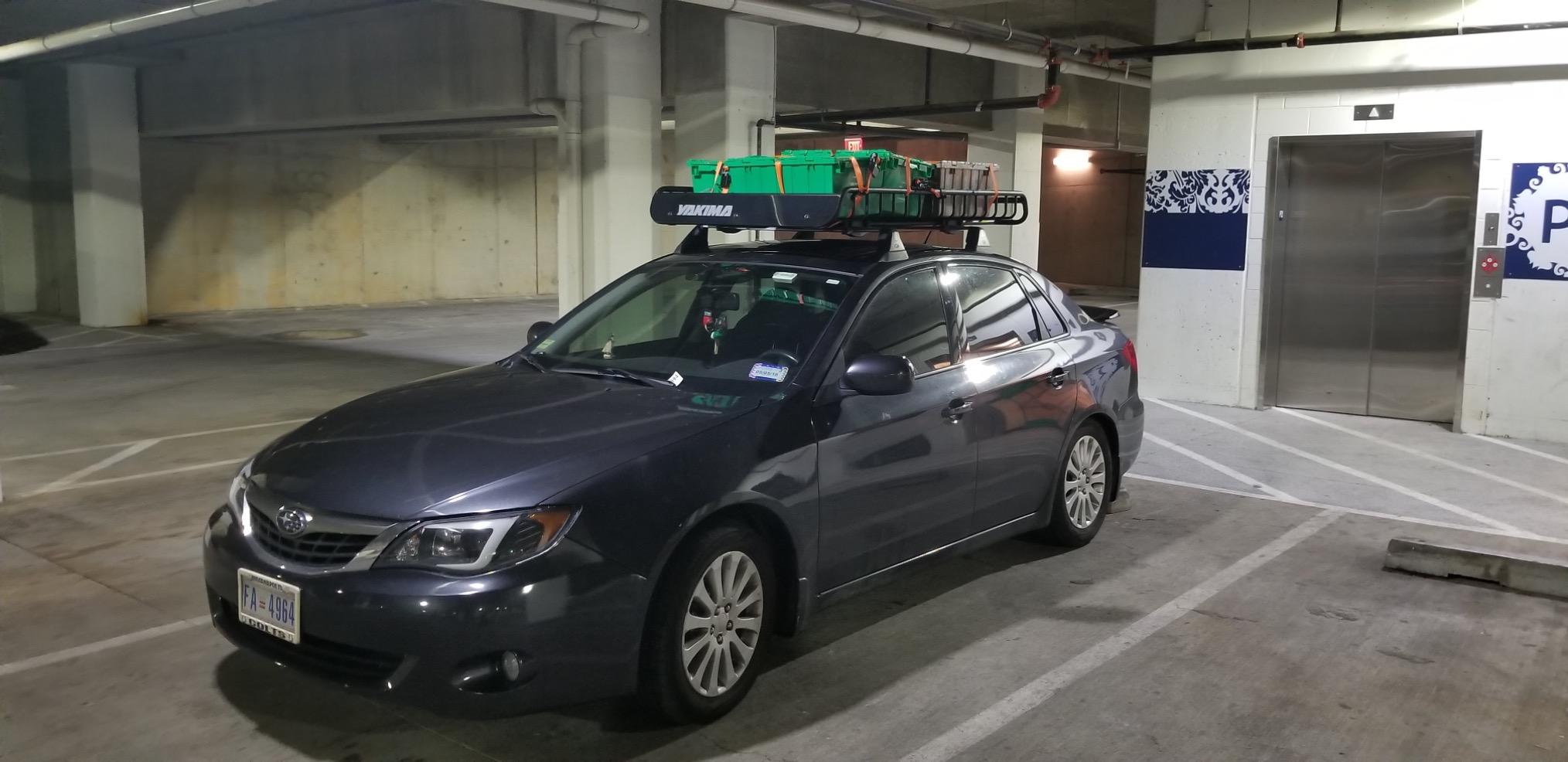 Yakima LoadWarrior Medium Sized Heavy Duty Steel Cargo Basket Roof Rack with Universal Mounting Hardware for All Yakima StreamLine Crossbars, Black customer photo 2