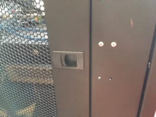 Tripp Lite SR25UB 25U Rack Enclosure Server Cabinet Doors and Sides 3000lb Capacity customer photo 2