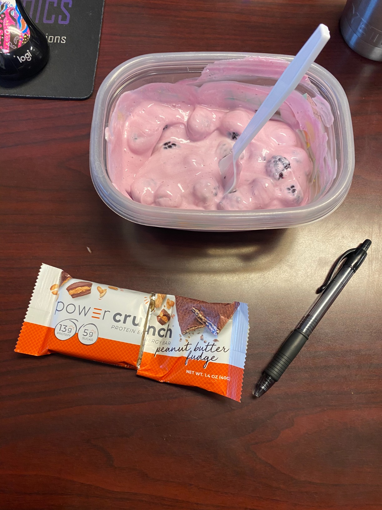Power Crunch Protein Wafer Bars, High Protein Snacks with Delicious Taste, Peanut Butter Fudge, 1.4 Ounce (12 Count) customer photo 1