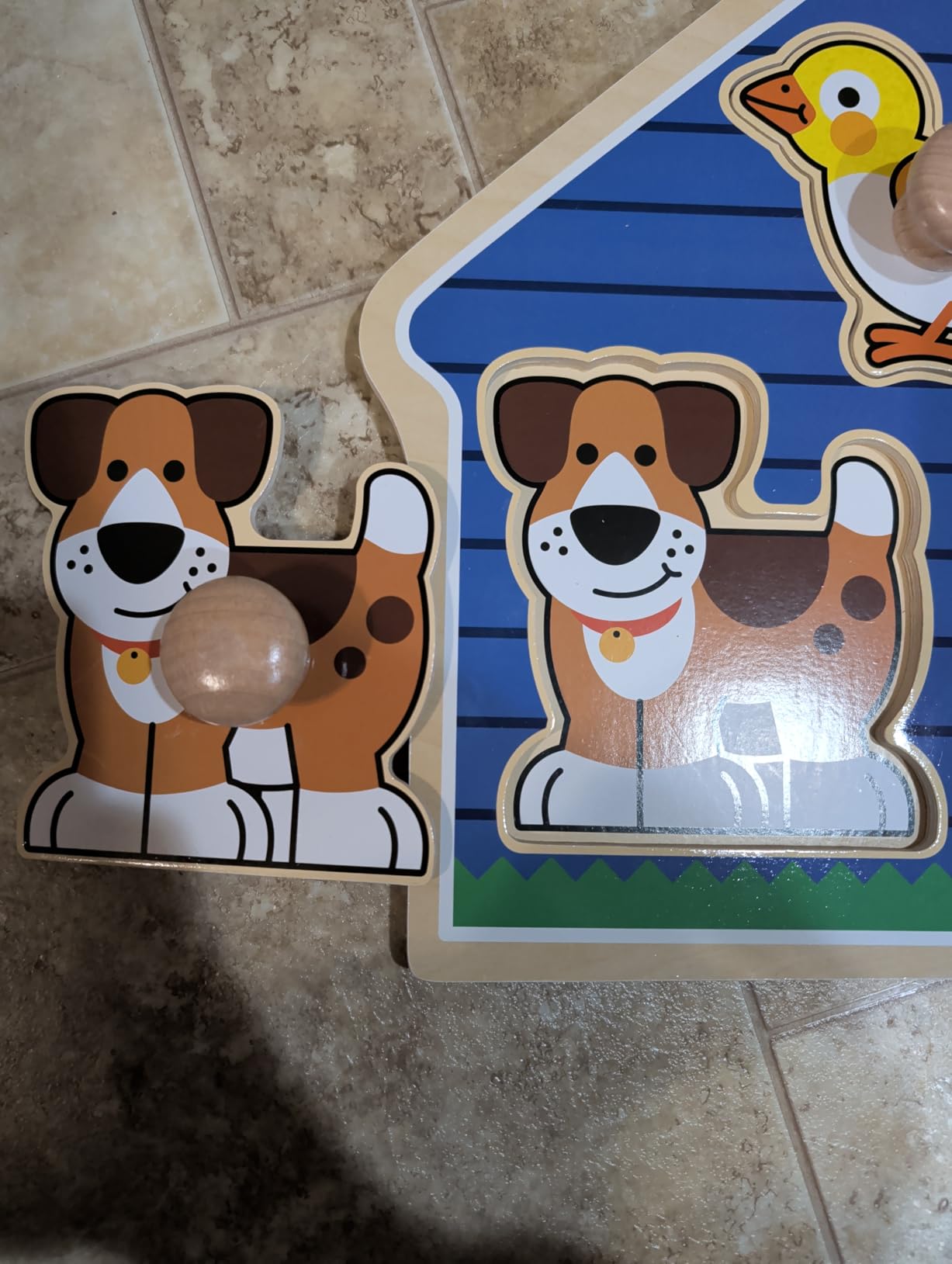 Melissa & Doug Pets Jumbo Peg Wooden Puzzle customer photo 2