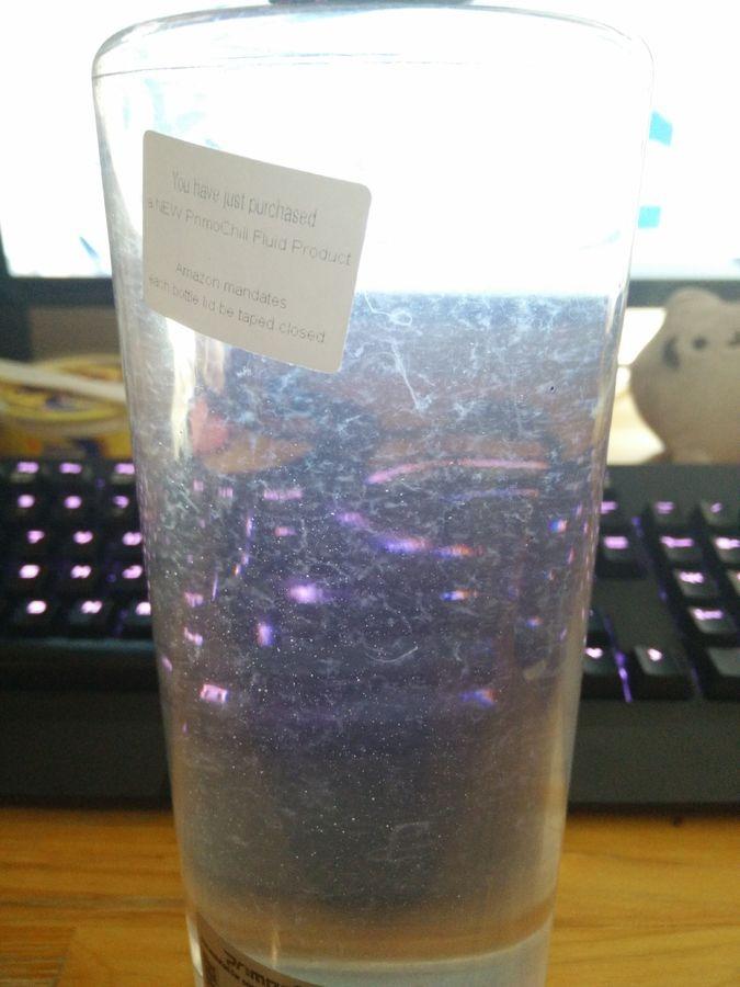 PrimoChill Pure - Computer WaterCooling Coolant, Ultra Performance, Low Viscosity, Low Chemical Content, Full Protection, Proudly Made in The USA (32oz/.9L) - Clear customer photo 2