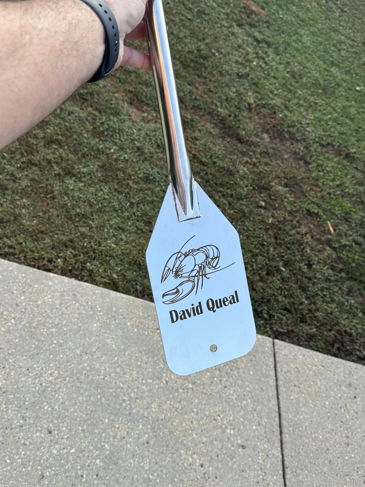 Winco Stainless Steel Mixing Paddle 36