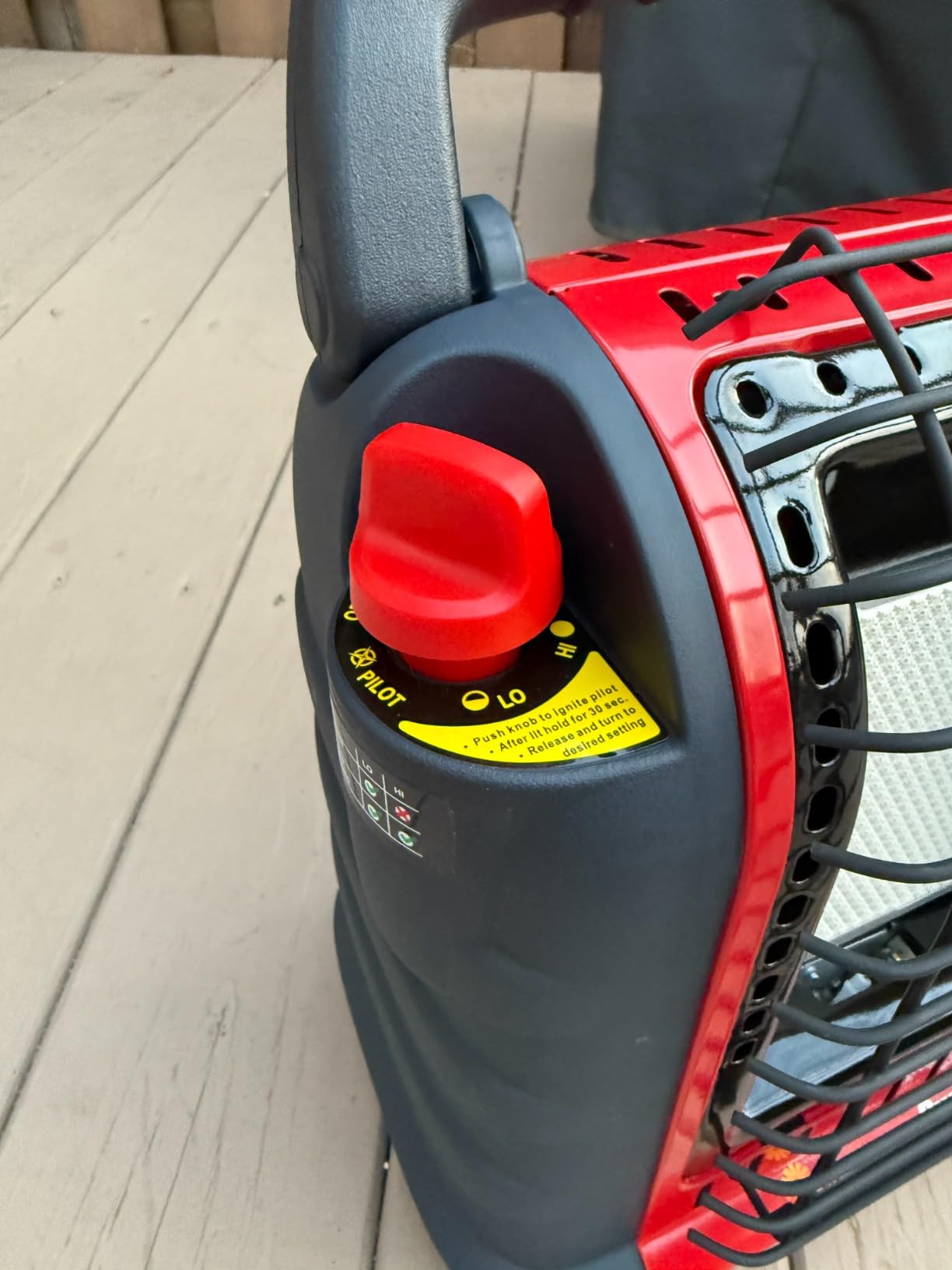 9,000 BTU Portable Buddy Radiant Propane Heater customer photo 1
