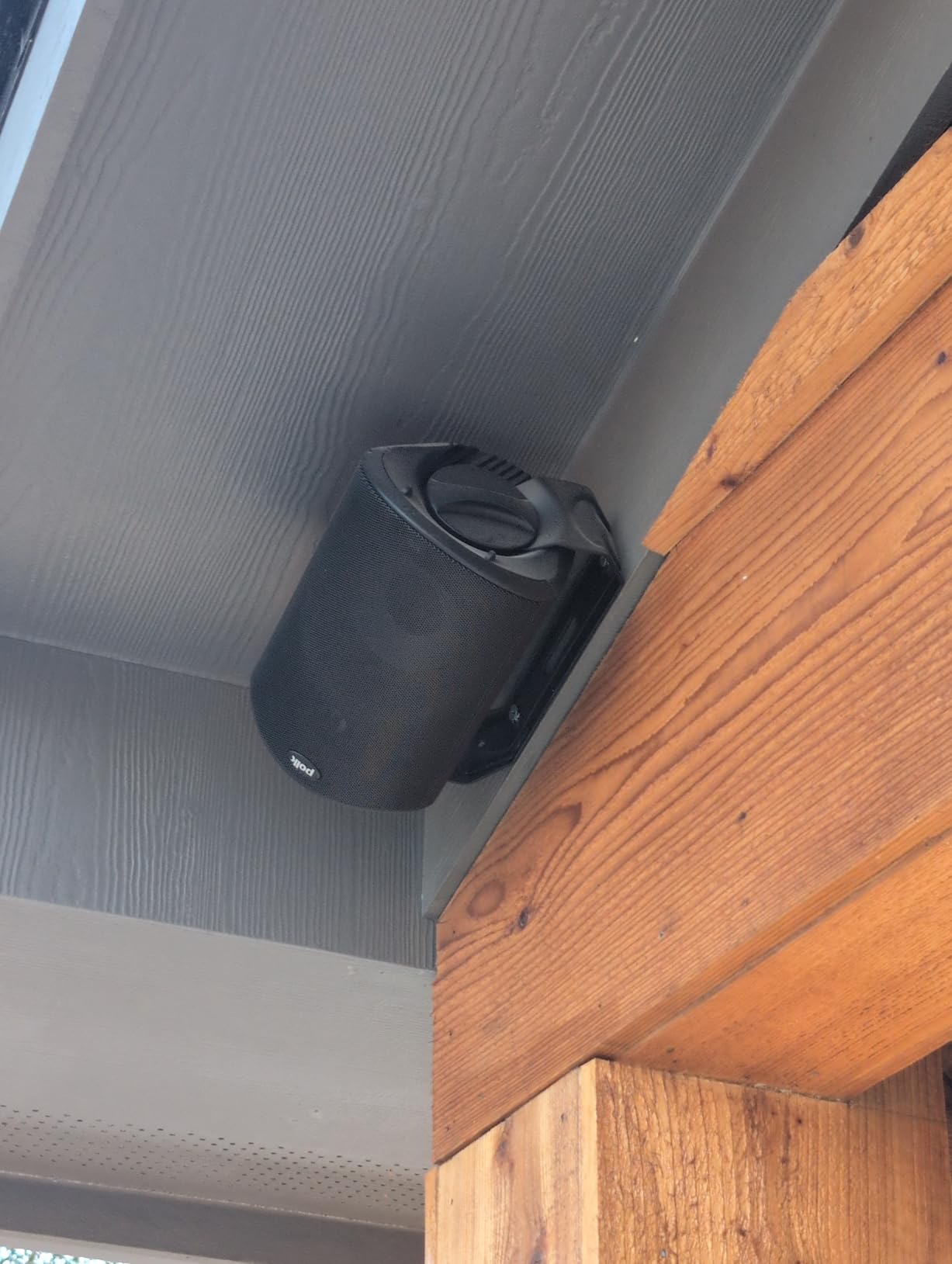 Polk Audio Atrium 4 Weatherproof Outdoor Speakers with Powerful Bass (Pair, Black), All-Weather Durability, Broad Sound Coverage, Speed-Lock Mounting System customer photo 2