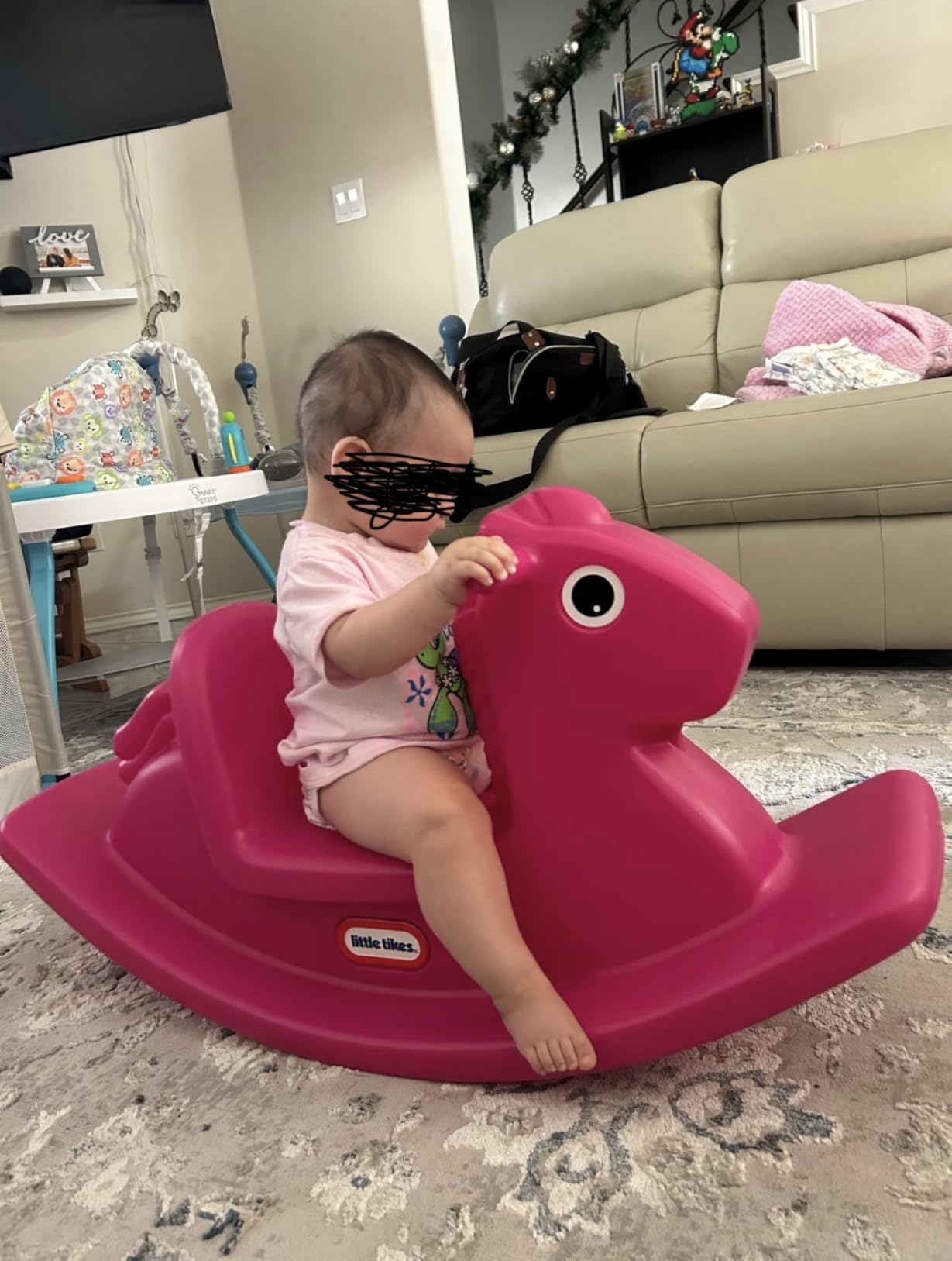 Little Tikes Rocking Horse Blue customer photo 2