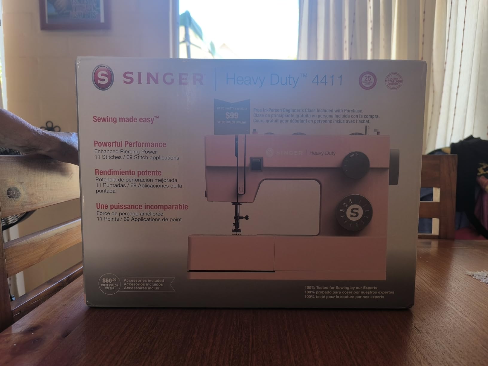 SINGER Heavy Duty 4411 High Speed Sewing Machine with Accessories customer photo 2