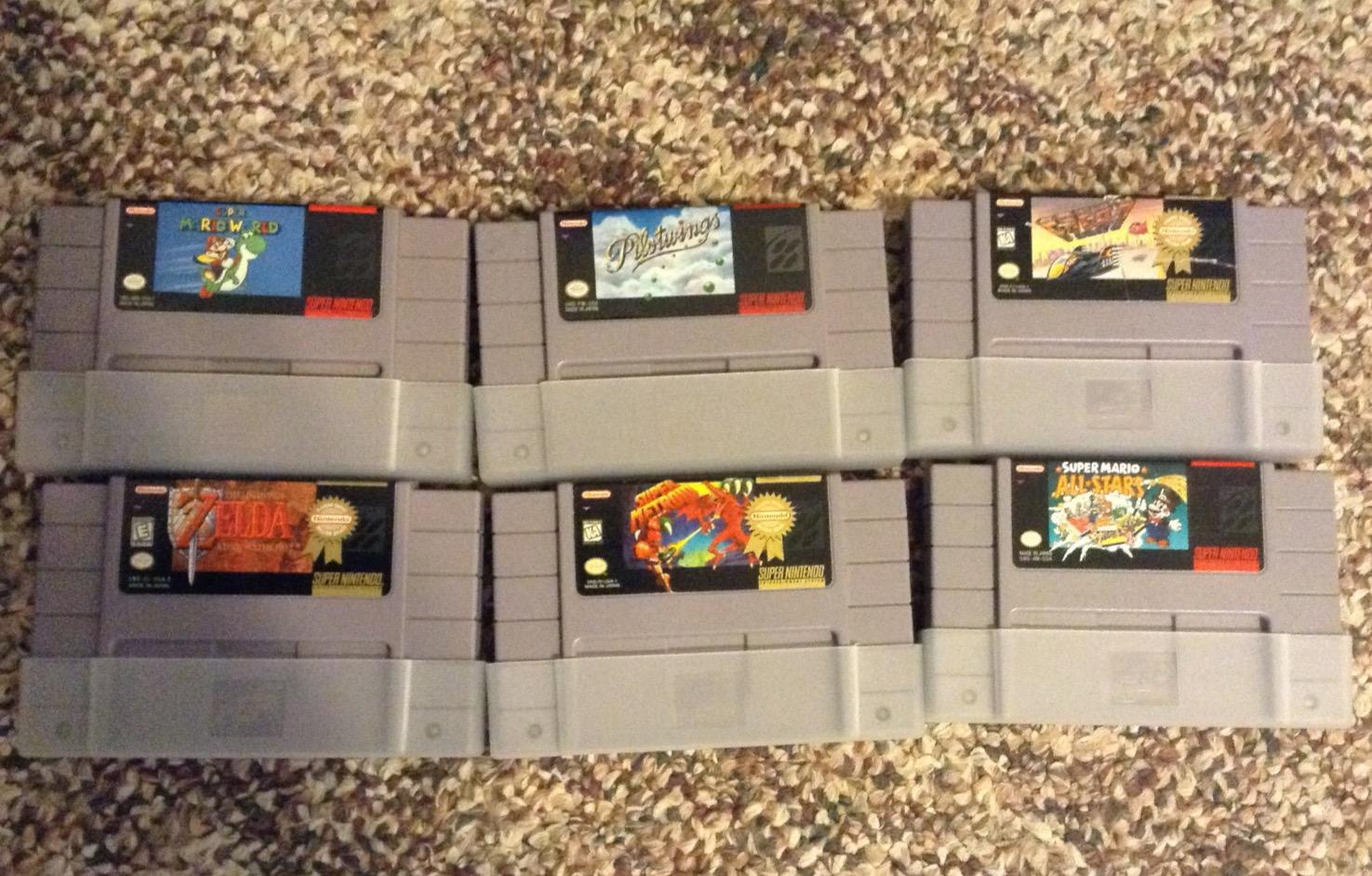 GGG0018 Video Game Cartridge Dust Cover 6 Pack: for Super Nintendo Games (SNES Protector Sleeve Cover or Case) customer photo 2