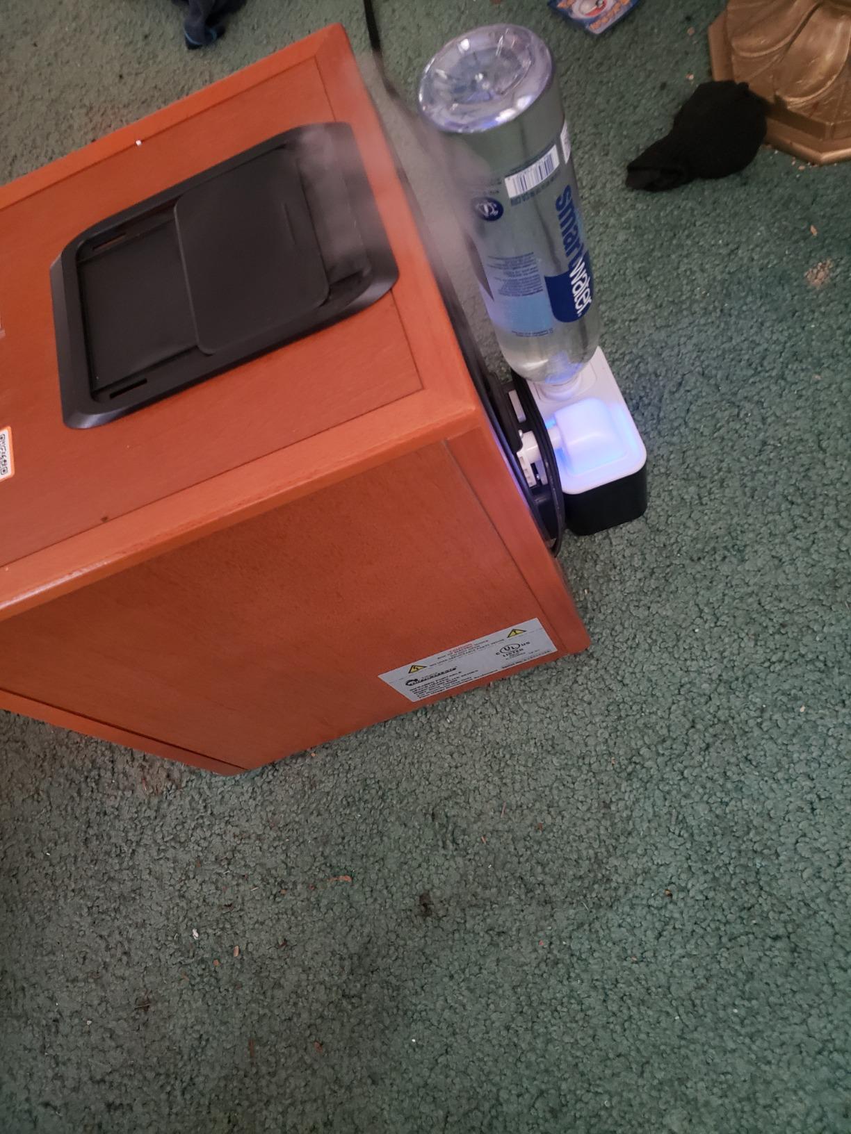 Dr Infrared Heater DR-998, 1500W, Space Heater with Humidifier, Oscillation Fan & Remote Control (Cherry) customer photo 2