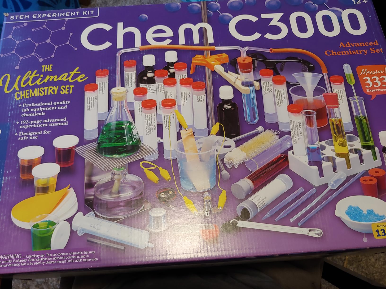 Thames & Kosmos Chem C3000 (V 2.0) Chemistry Set | Science Kit with 333 Experiments & 192 Page Lab Manual, Student Laboratory Quality Instruments & Chemicals customer photo 1