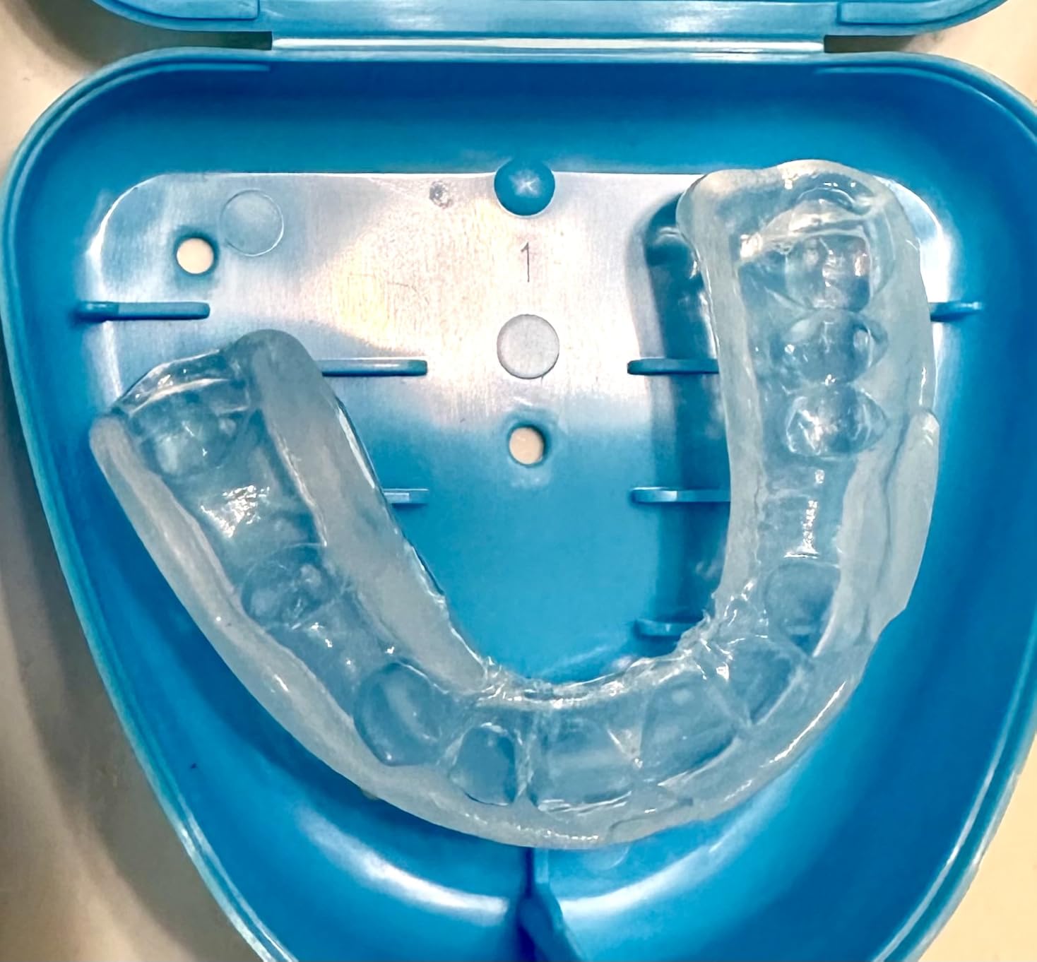 DenTek Professional-Fit Dental Guard, Mouth Guard for Grinding Teeth at Night, 1 Count customer photo 2