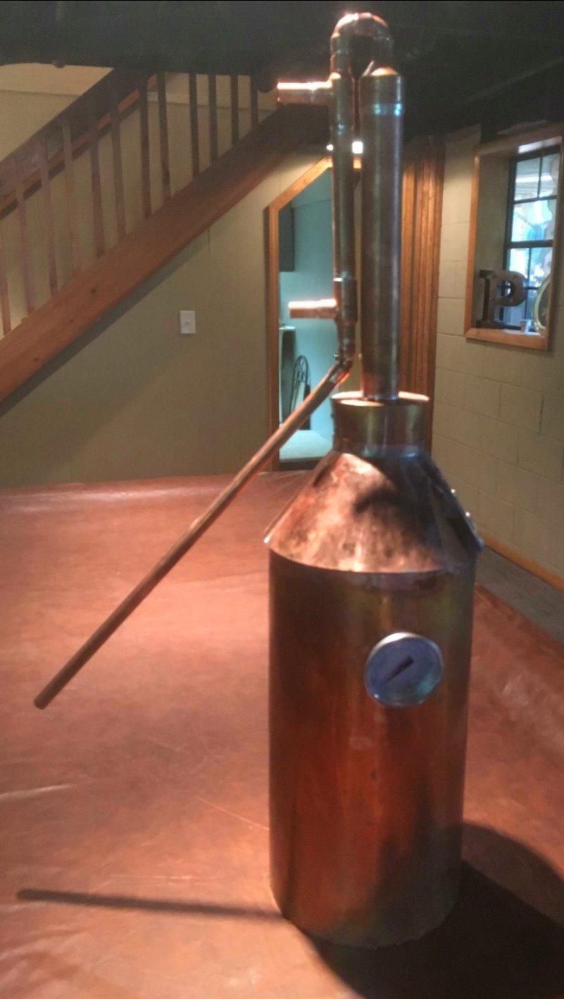 5 Gallon Copper DIY Still Kit. Made in the USA customer photo 2