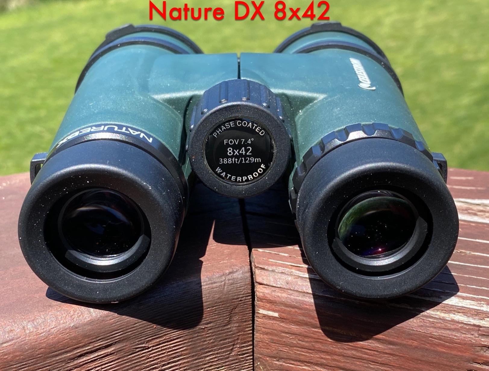 Celestron - Nature DX 8x42 Binoculars - Ideal for Birding and Outdoors - 42mm Objective Lenses - Wide 7.4° Field of View - BaK-4 Prisms - Fully Multi-Coated - Waterproof and Fogproof customer photo 2