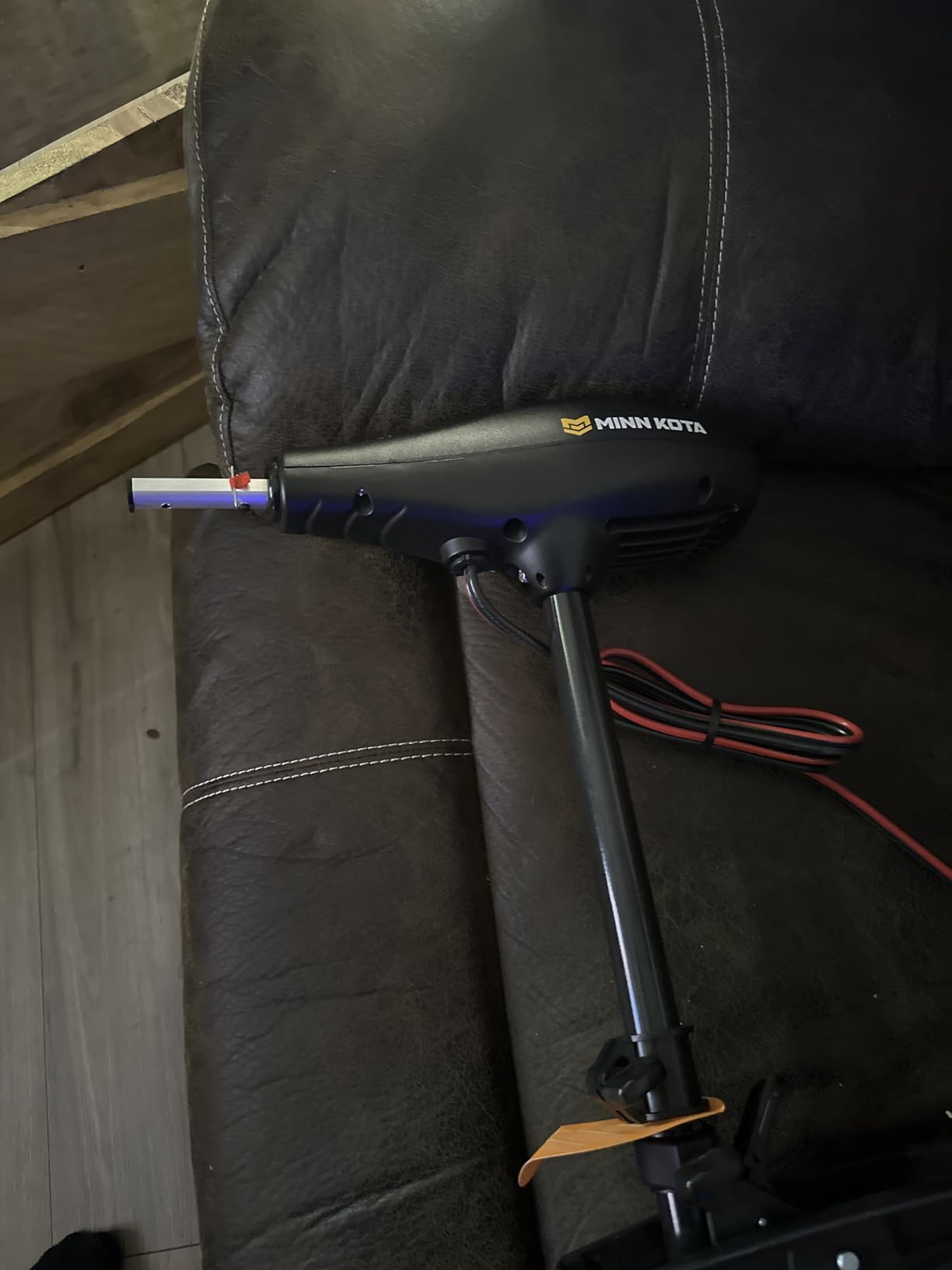 Minn Kota Endura Max Transom-Mount Electric Trolling Motor - 55 Lb. Thrust, 42 in. Shaft, Freshwater customer photo 2