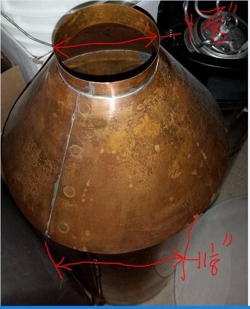 10 Gallon Copper Still Kit. Made in the USA customer photo 2