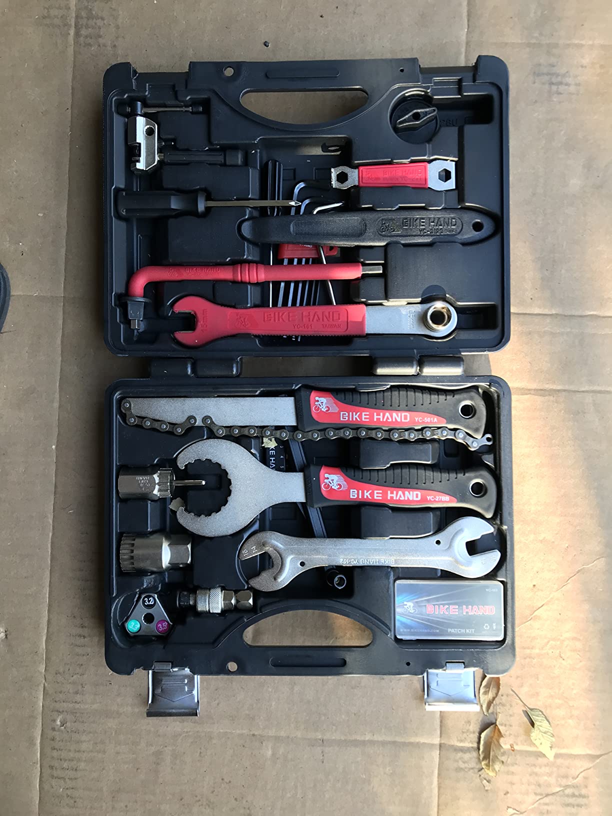 BIKEHAND 18 Piece Bike Bicycle Repair Tool Kit Set - Great Bike Maintenance Tools for Mountain & Road Bike -Bike Tools Set Complete with Torque Wrench customer photo 2