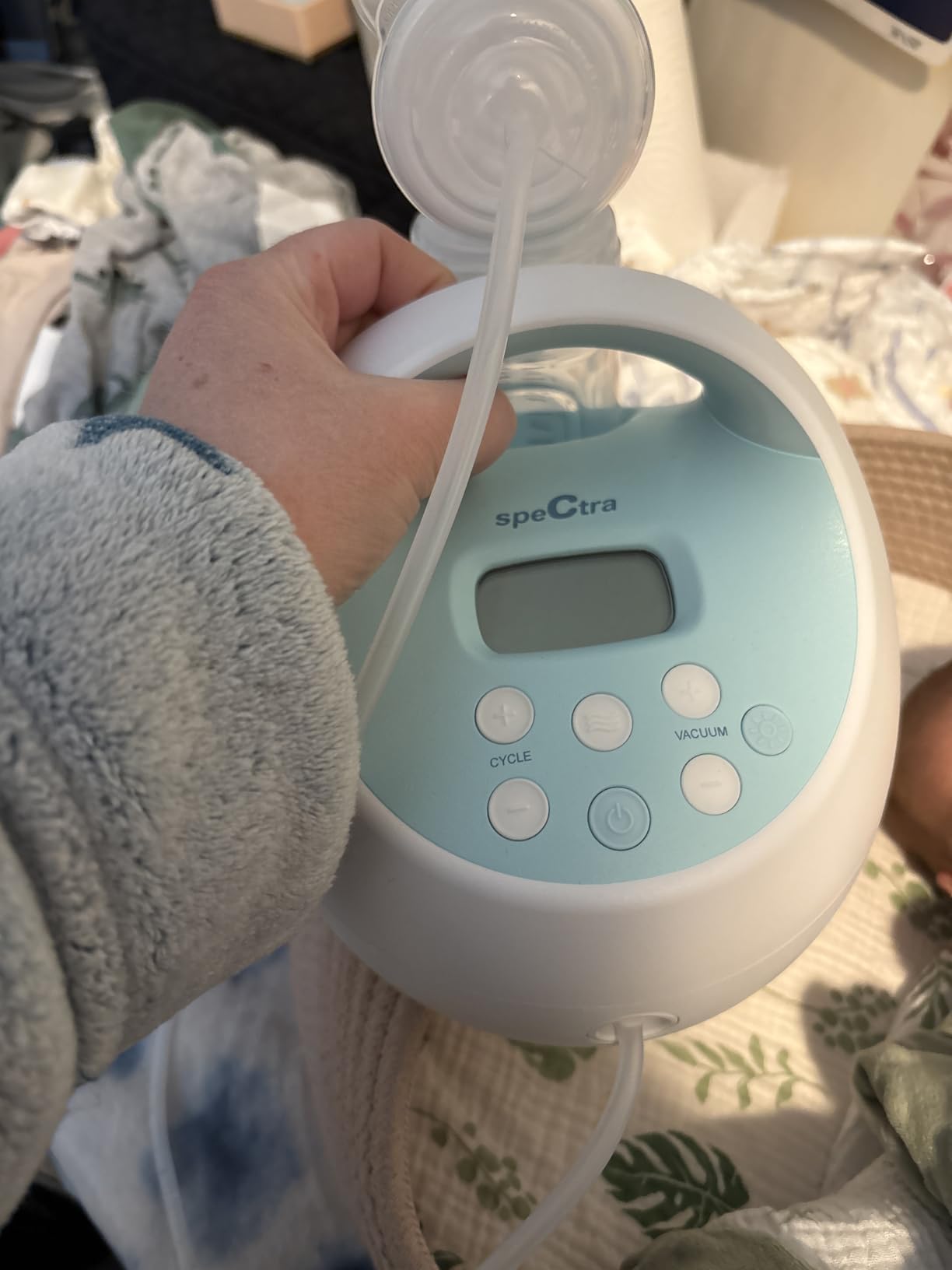 Spectra - S1 Plus Electric Breast Milk Pump for Baby Feeding - Convenient Breast Feeding Support customer photo 1