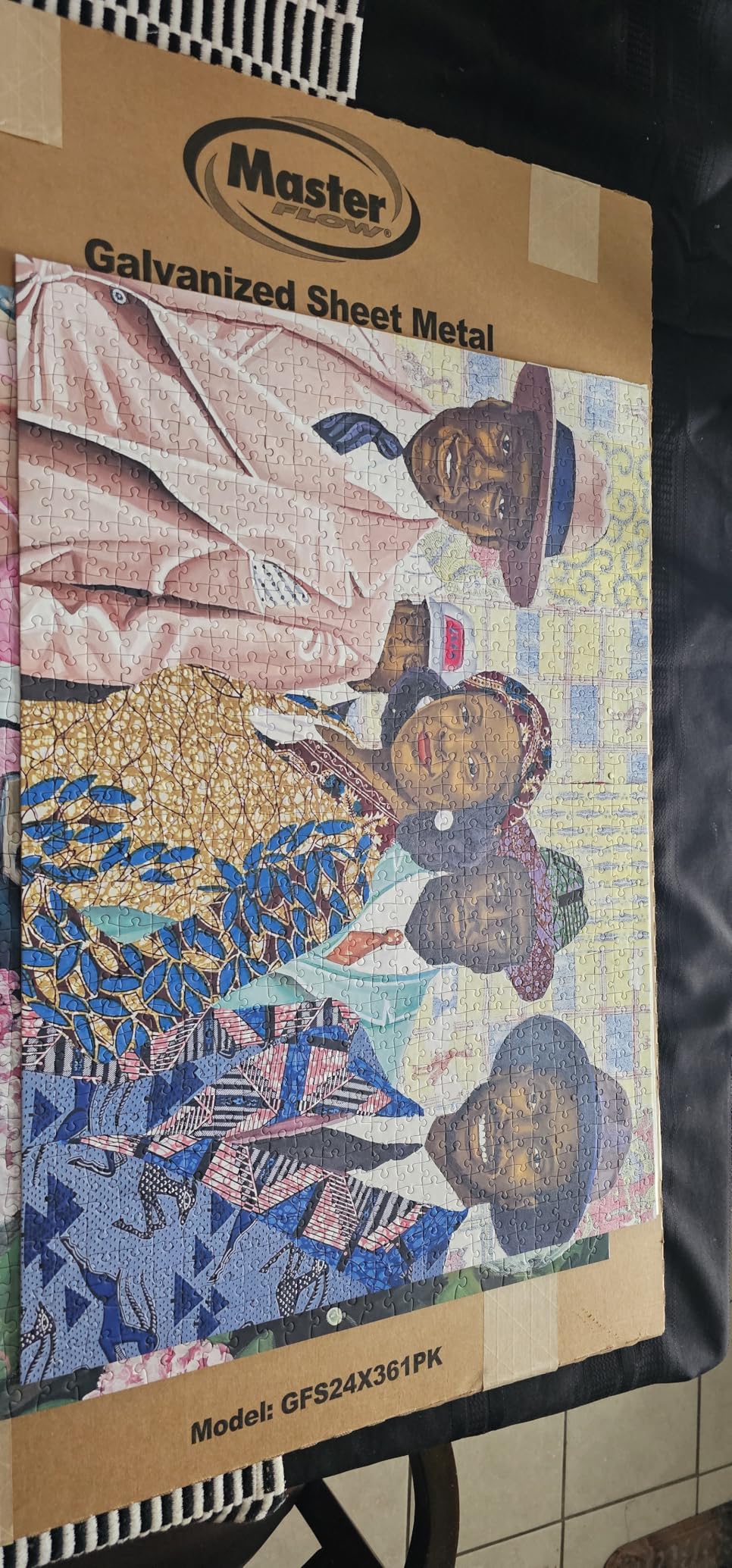 Puzzle Presto Peel & Stick Saver: The Original and Still the Best Way to Preserve Your Finished Puzzle! - 6 Adhesive Sheets and 2 Adhesive Hangers customer photo 2