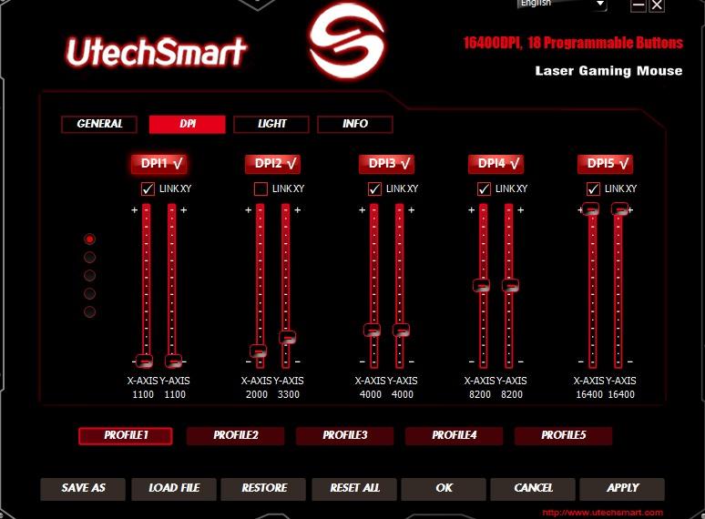 UtechSmart Venus Gaming Mouse RGB Wired, 16400 DPI High Precision Laser Programmable MMO Computer Gaming Mice customer photo 2