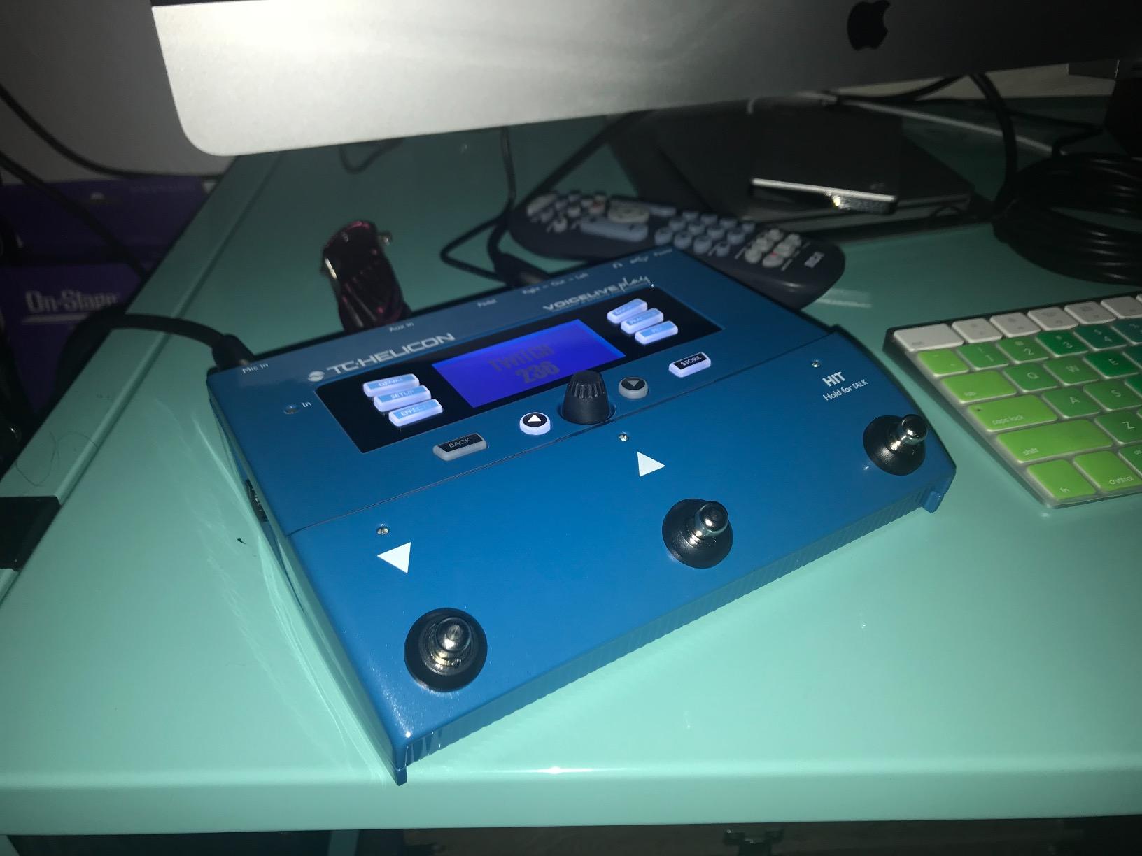 TC Helicon VoiceLive Play Vocal Effects Processor customer photo 1