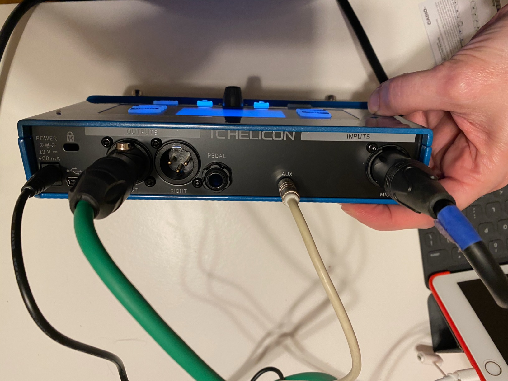 TC Helicon VoiceLive Play Vocal Effects Processor customer photo 2