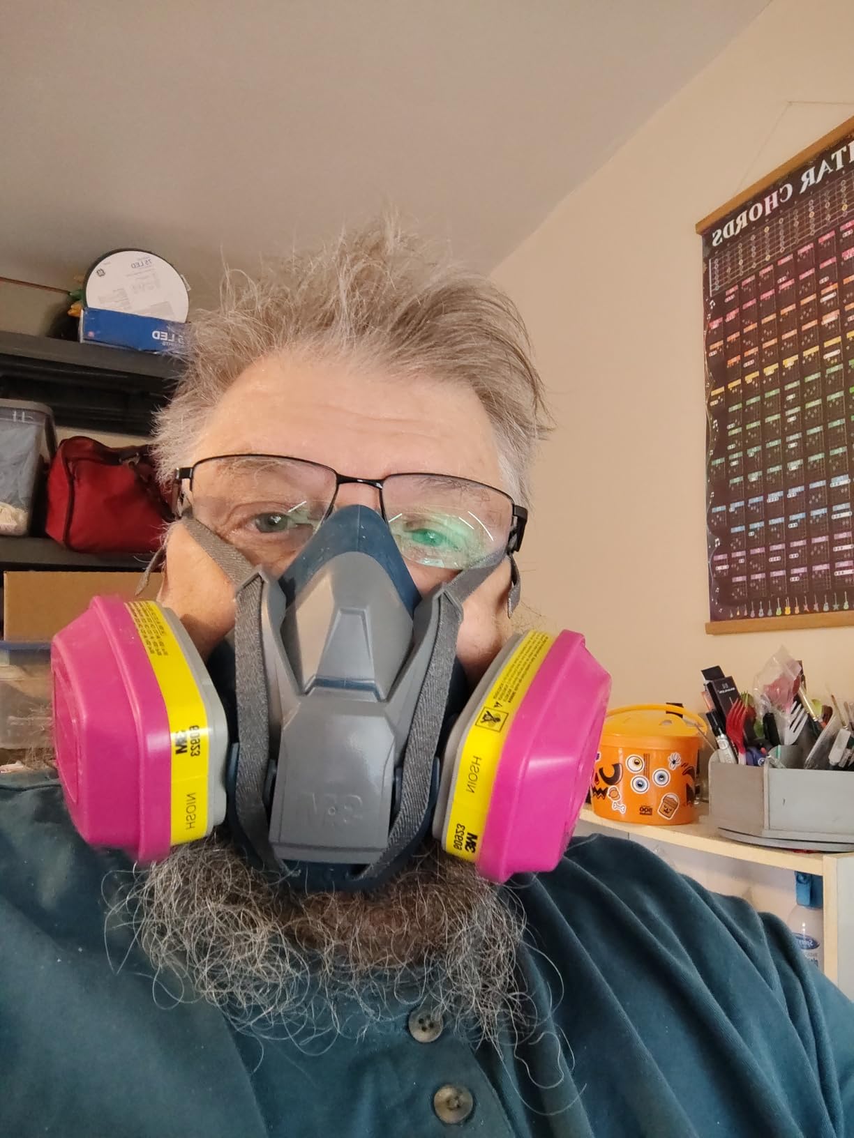3M Rugged Comfort Quick Latch Half Facepiece Reusable Respirator customer photo 1