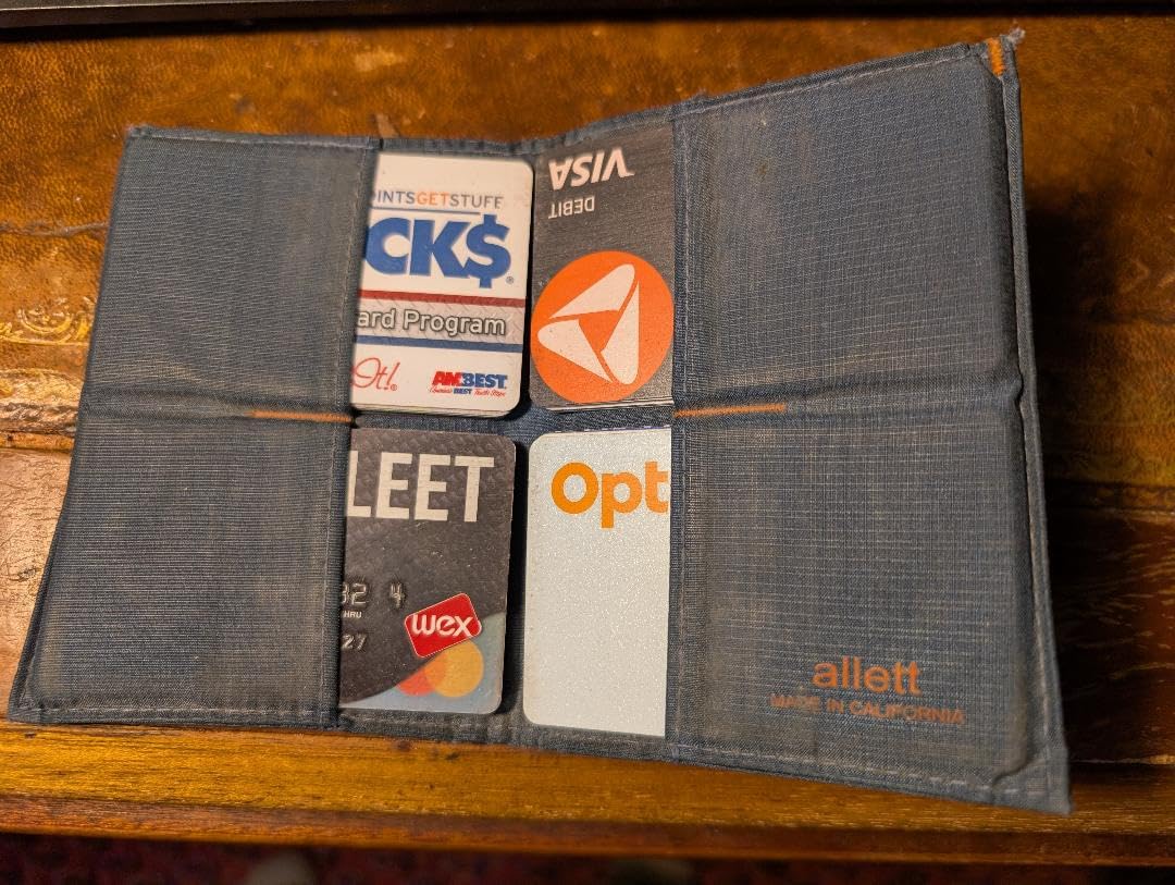 Original Wallet, Onyx Black | Leather, Slim, Minimalist | RFID Blocking, Ultra Thin Bifold, Front Pocket | Holds 4-24+ Cards, Bills, Receipts | Wallets for Men & Women customer photo 1