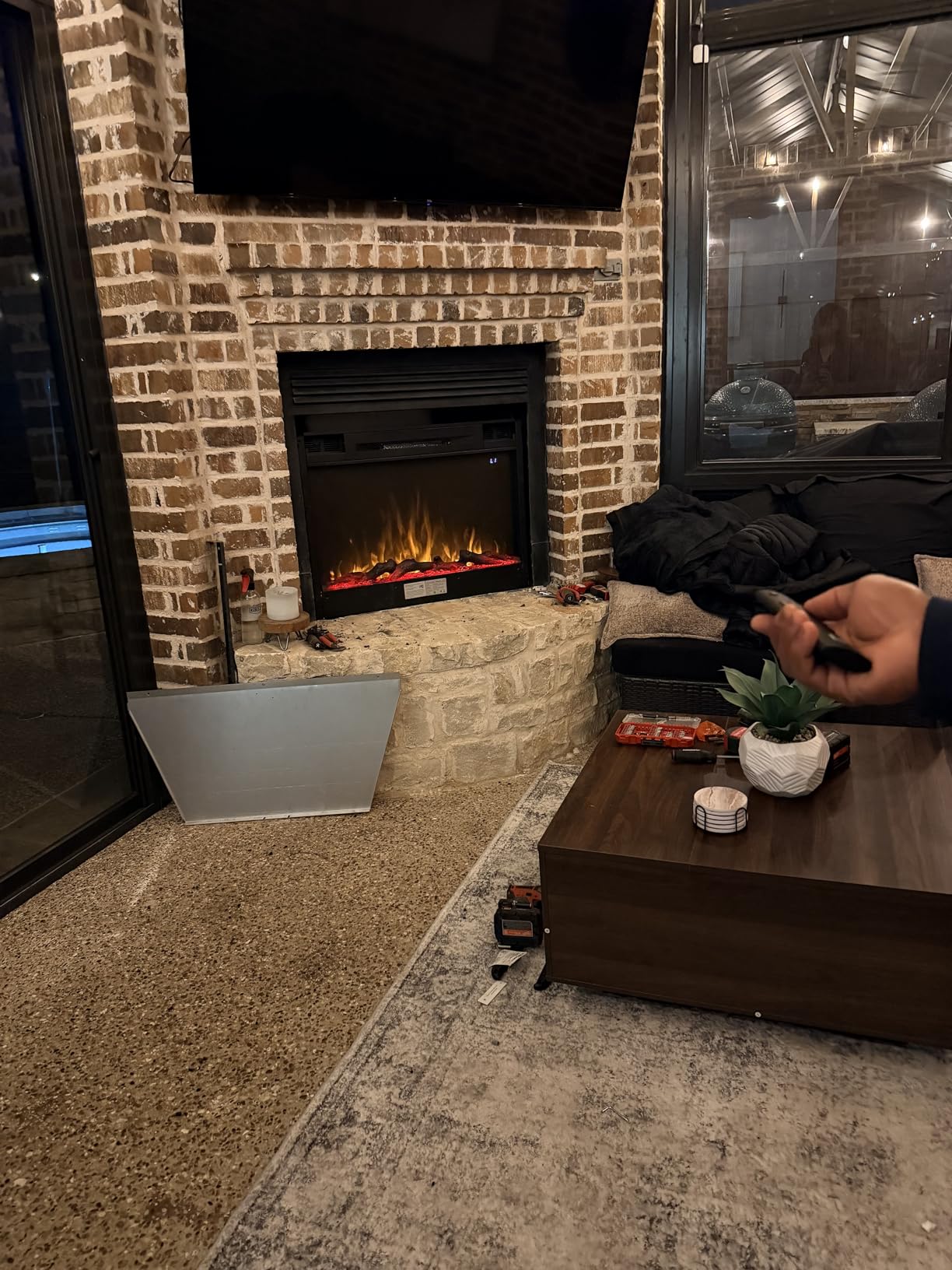 Touchstone Smart Electric Fireplace-The Forte 40