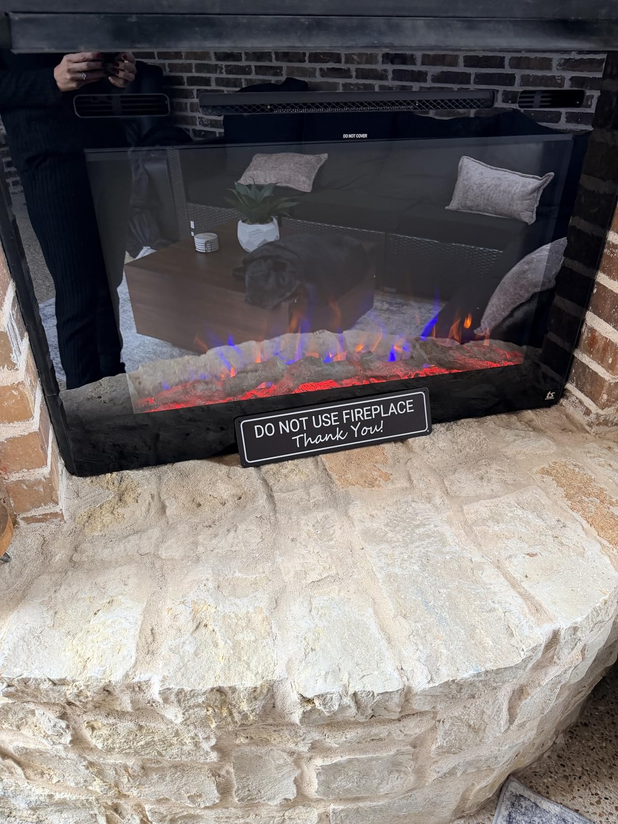 Touchstone Smart Electric Fireplace-The Forte 40