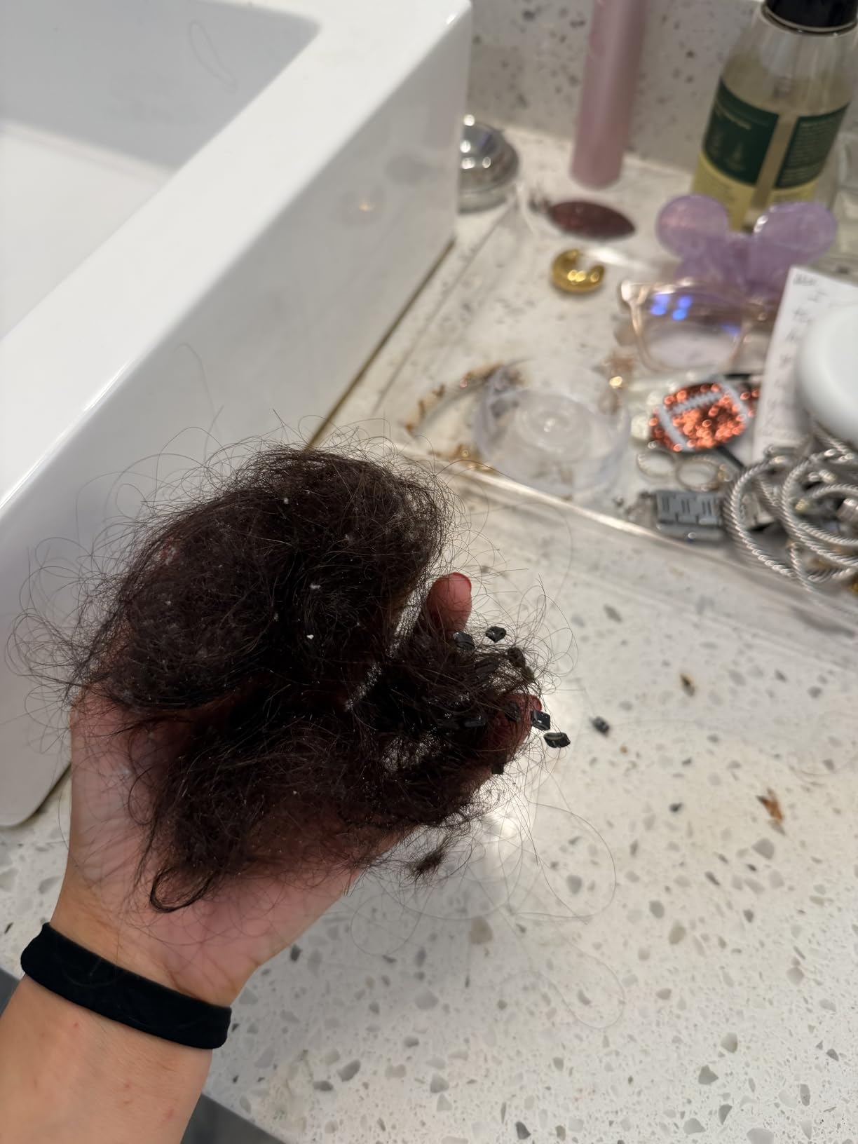 Nutrafol Women's Hair Growth Supplements, Ages 18-44, Clinically Proven for Visibly Thicker and Stronger Hair, Dermatologist Recommended - 1 Month Supply customer photo 1