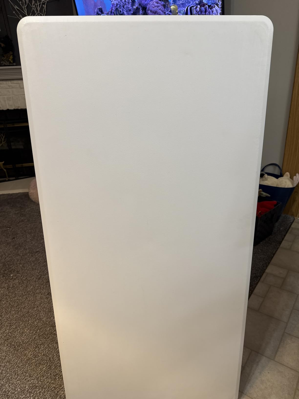 Flash Furniture Elon 4' Rectangular All-Occasion Plastic Folding Event Table, Folding Banquet Table for Indoor/Outdoor Events, White customer photo 2