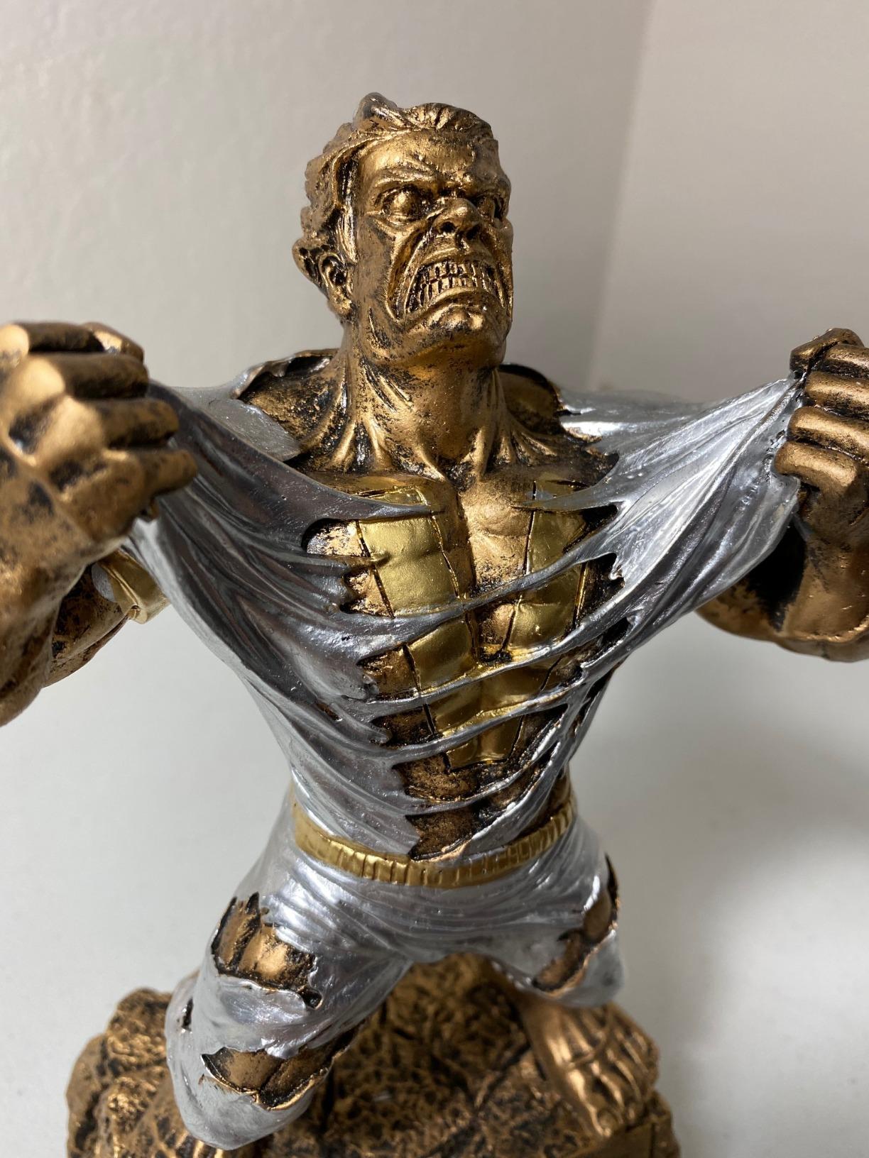 Decade Awards Monster Victory Trophy - 6.75 or 9.5 Inch Tall | Triumphant Beast Award | Victorious Champion Hulk Award for Sports or Academic Contests, 1st Place Winners - Engraved Plate on Request customer photo 1