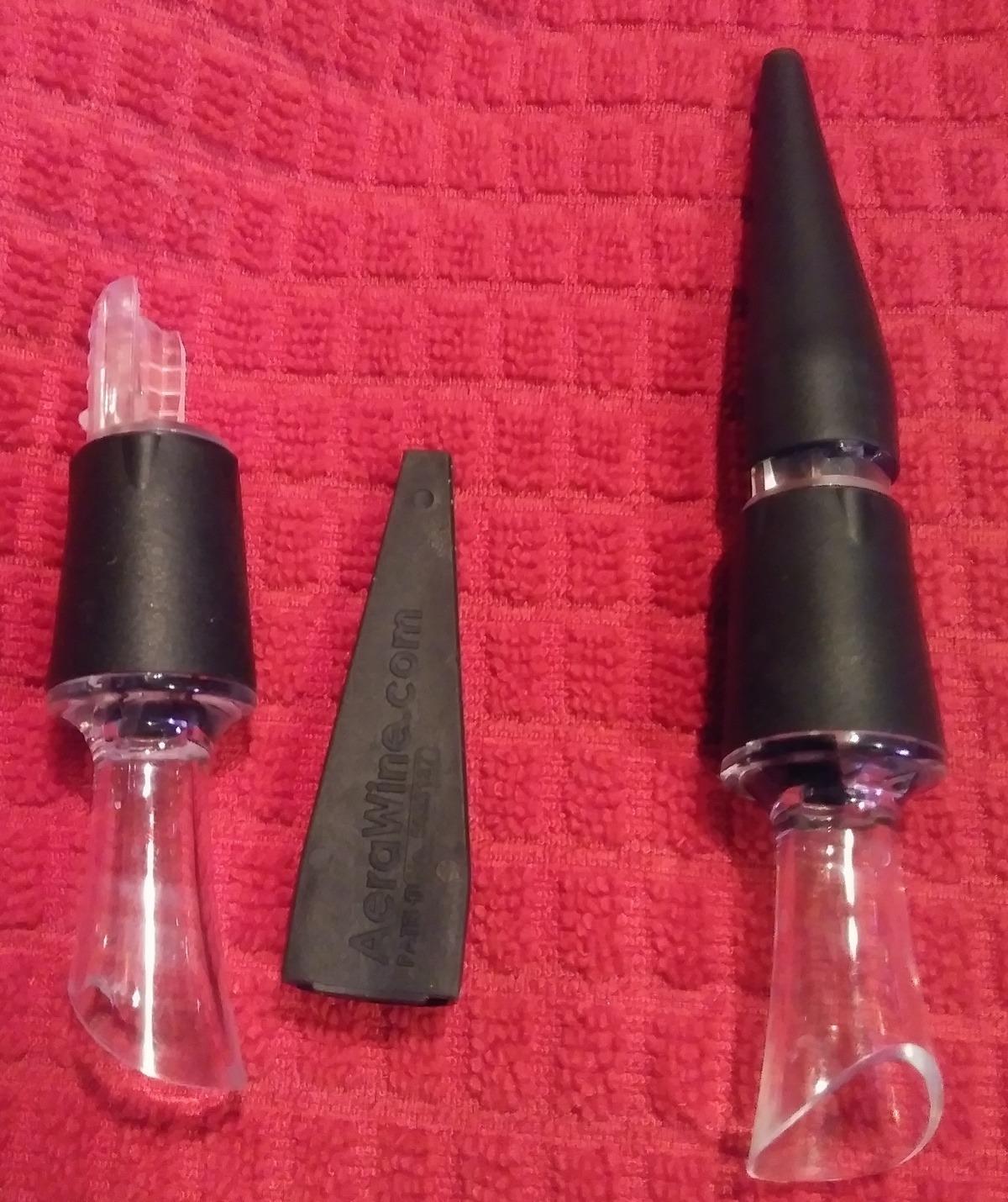 2-Pack -100% MADE IN THE USA - Drip-Free WINE POURER with Patented TILT AERATION CONTROL customer photo 1