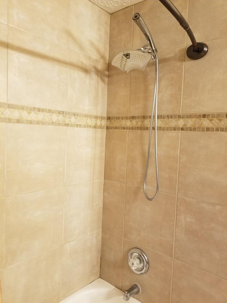 Dream Spa AquaFan 12 inch All-Chrome Rainfall-LED-Shower-Head with Color-Changing LED/LCD Temperature Display customer photo 1