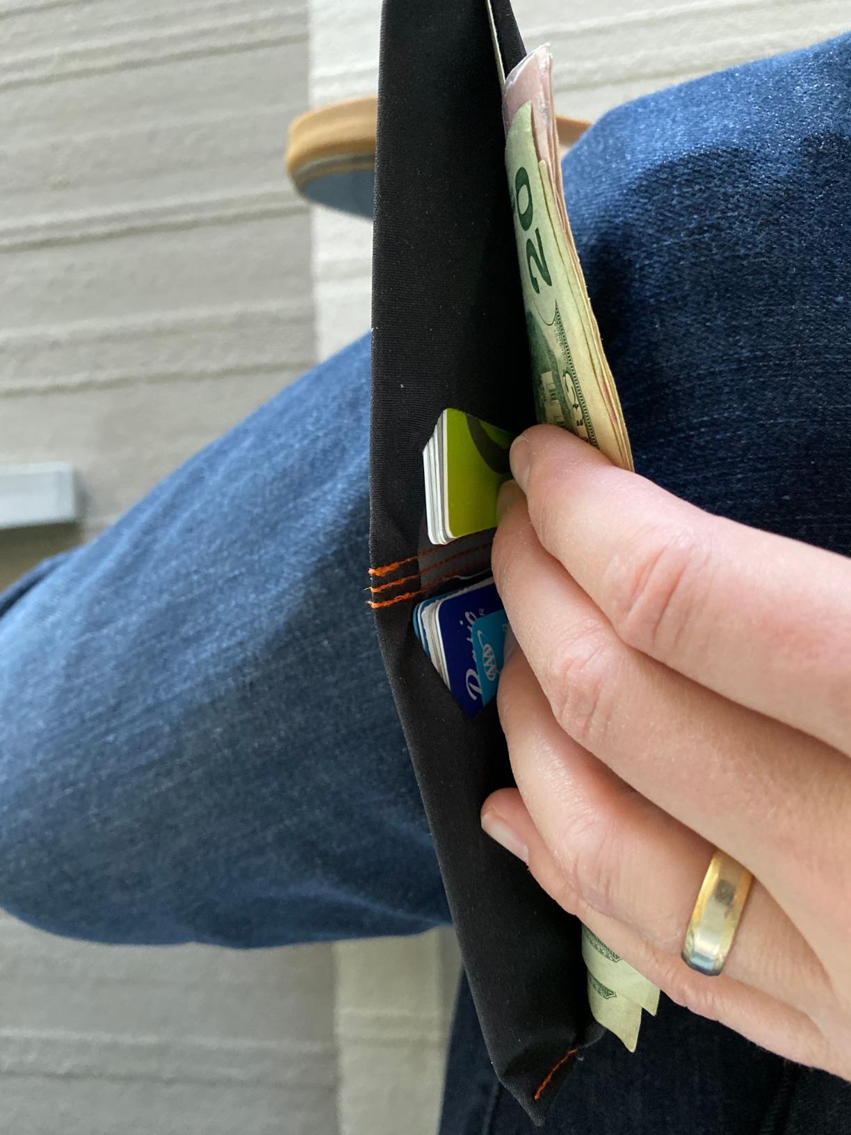 MICRO Minimalist Front Pocket Vegan Slim Wallets for Men (RFID Blocking) customer photo 1