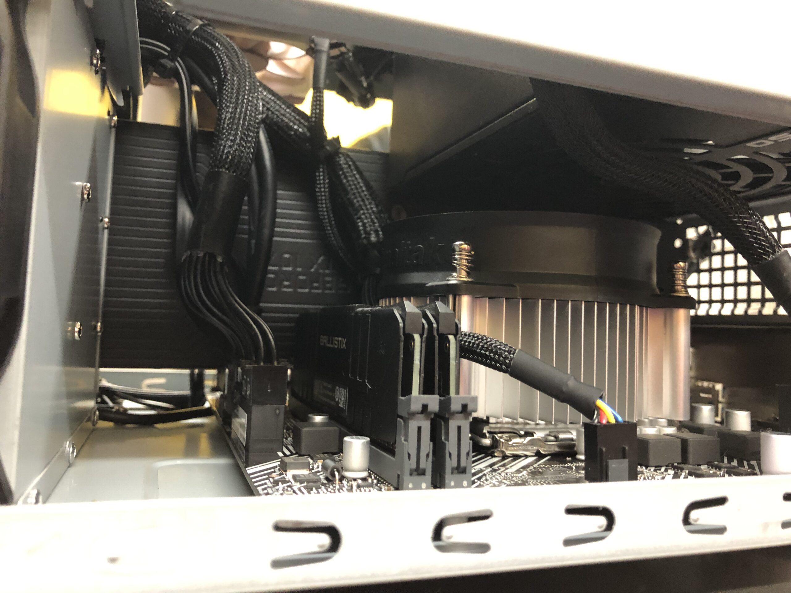 SilverStone Tek Micro-ATX Mini-DTX Mini-ITX Small Form Factor Computer Case SG11B customer photo 1