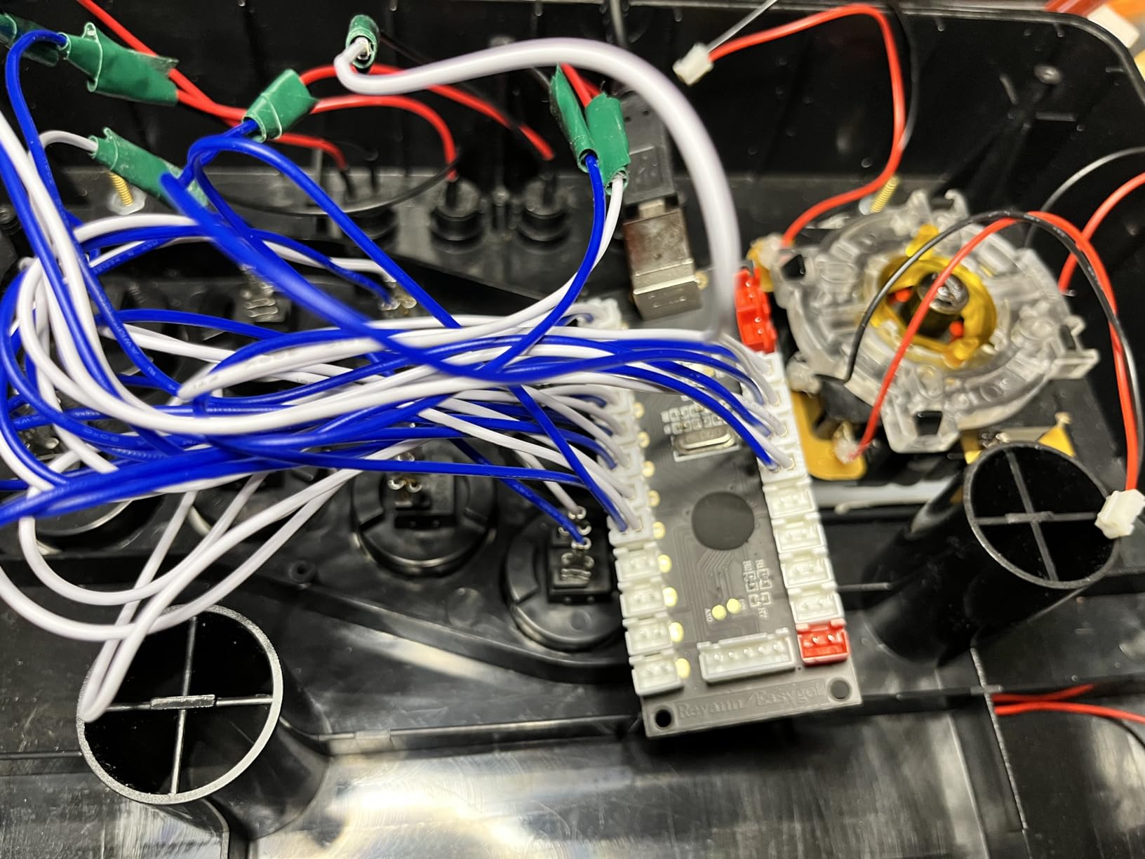 Reyann Zero Delay Arcade USB Encoder Pc to Joystick for Mame Jamma & Other Pc Fighting Games for American Style Arcade Joystick & HAPP Style Arcade Buttons customer photo 1