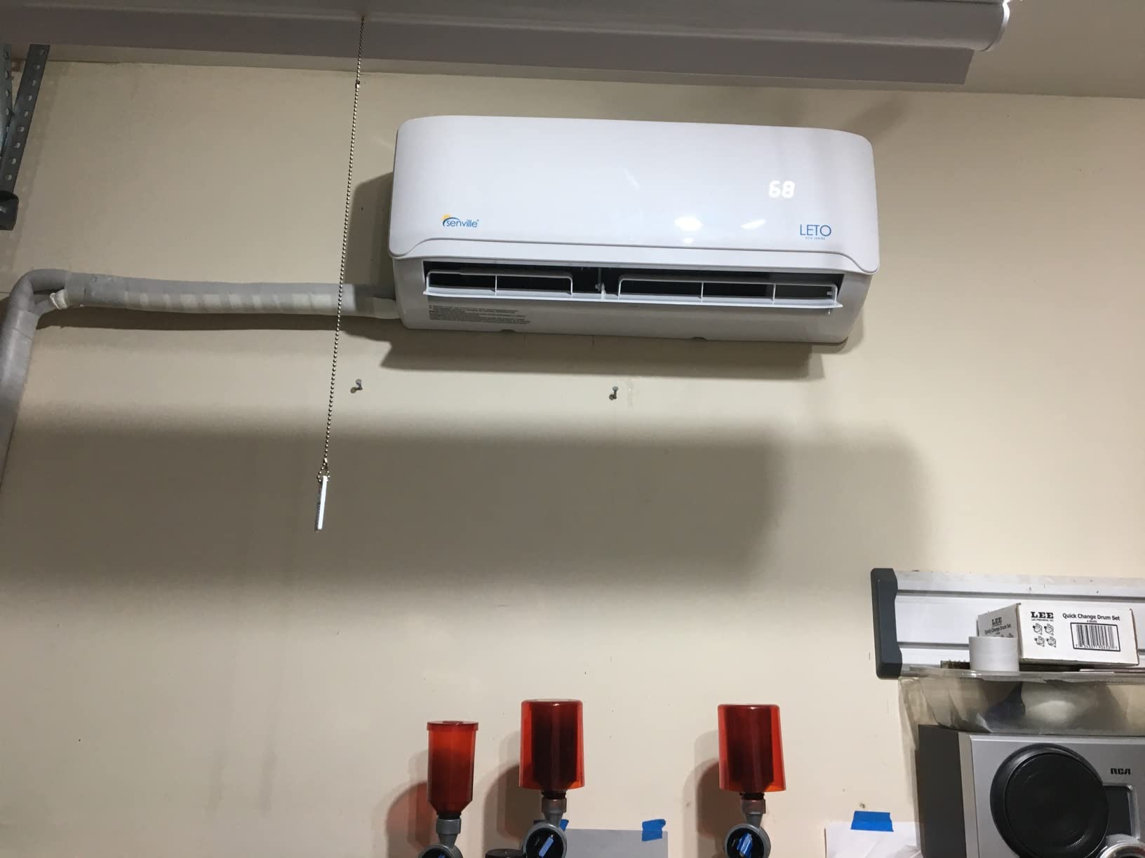 Senville LETO Series Mini Split Air Conditioner Heat Pump, 9000 BTU 110/120V, Inverter, Works with Alexa, SEER2 21.5, White customer photo 1