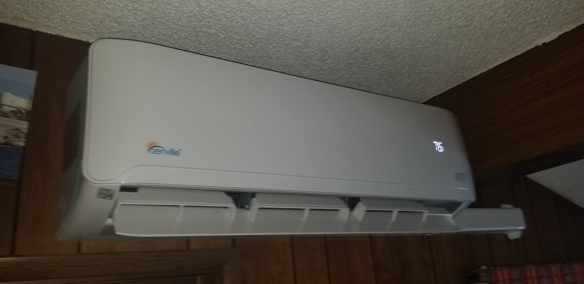 Senville LETO Series Mini Split Air Conditioner Heat Pump, 18000 BTU 208/230V, Inverter, Works with Alexa, SEER2 19, 1.5 Ton, White customer photo 2