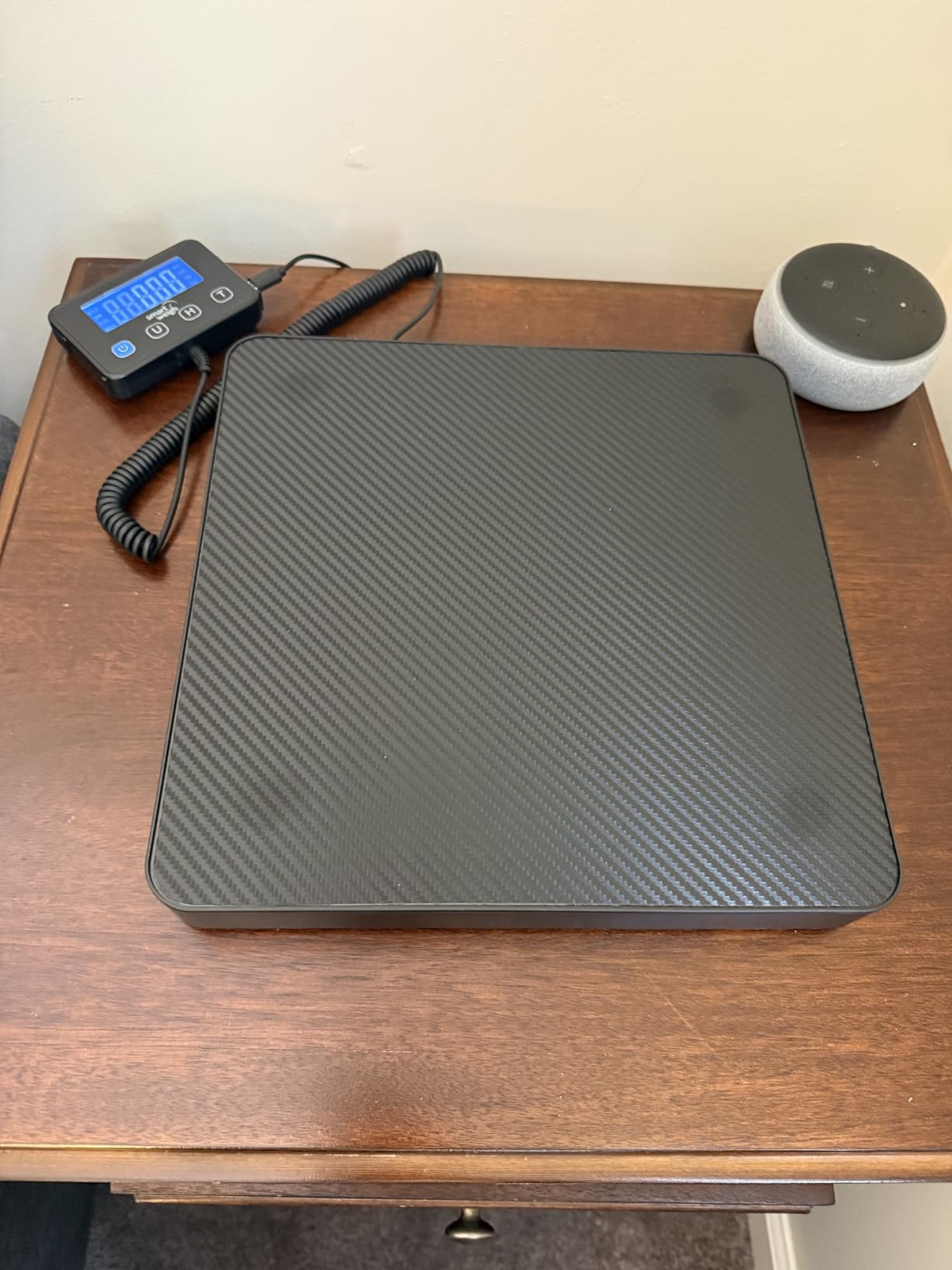 Smart Weigh Digital Postal Shipping Scale, Heavy Duty, 440 lb Capacity, 6 oz Readability, Hold & Tare Function, Stainless Steel Platform customer photo 1