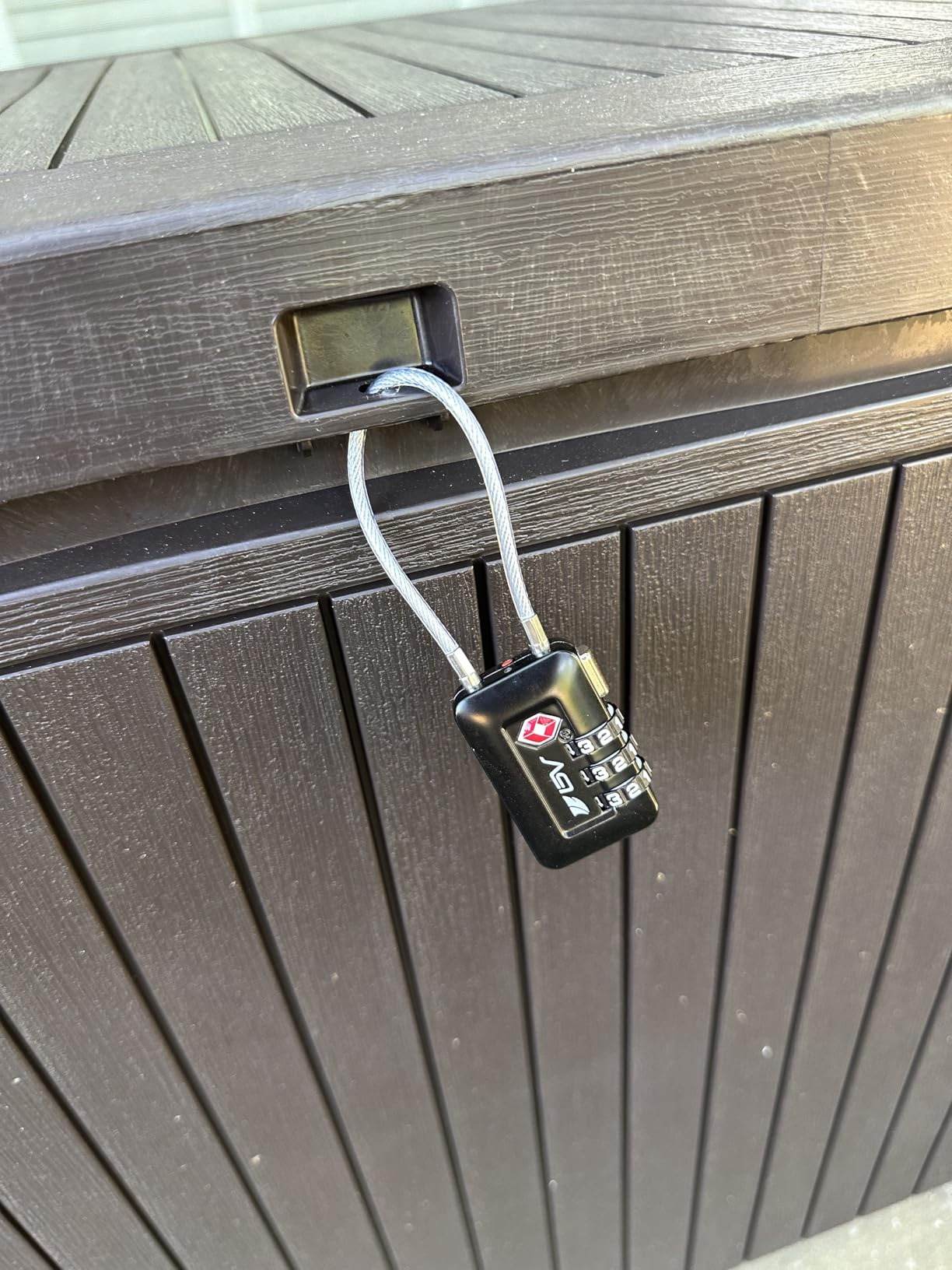 TSA Accepted Luggage Travel Lock, Set-Your-Own Combination Lock for School Gym Locker, Luggage Suitcase Baggage Locks, Filing Cabinets, Toolbox, Case (Black, 2 Pack) customer photo 2